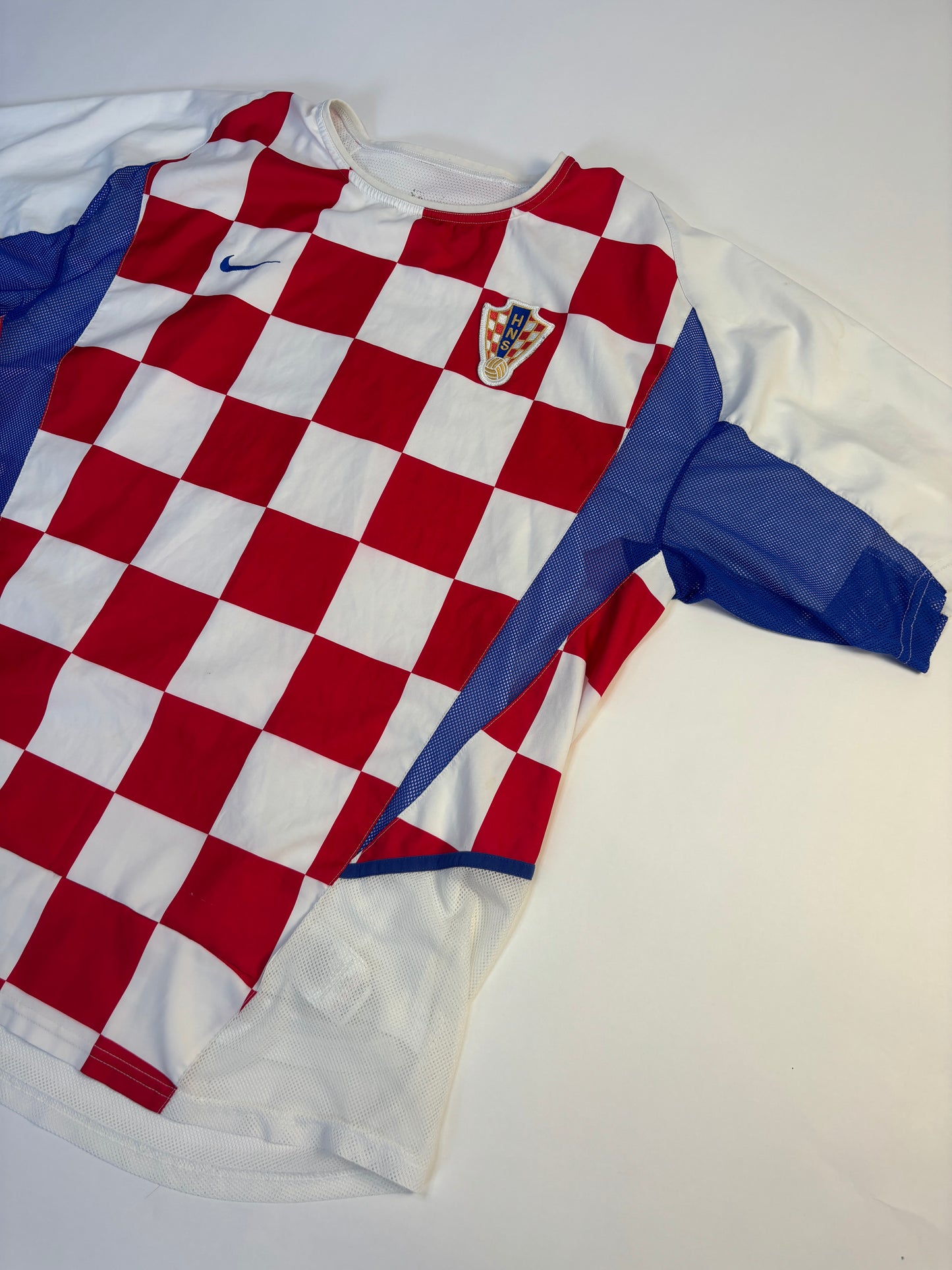 Croatia Home Shirt 2002/04 (L) *Dual Layer