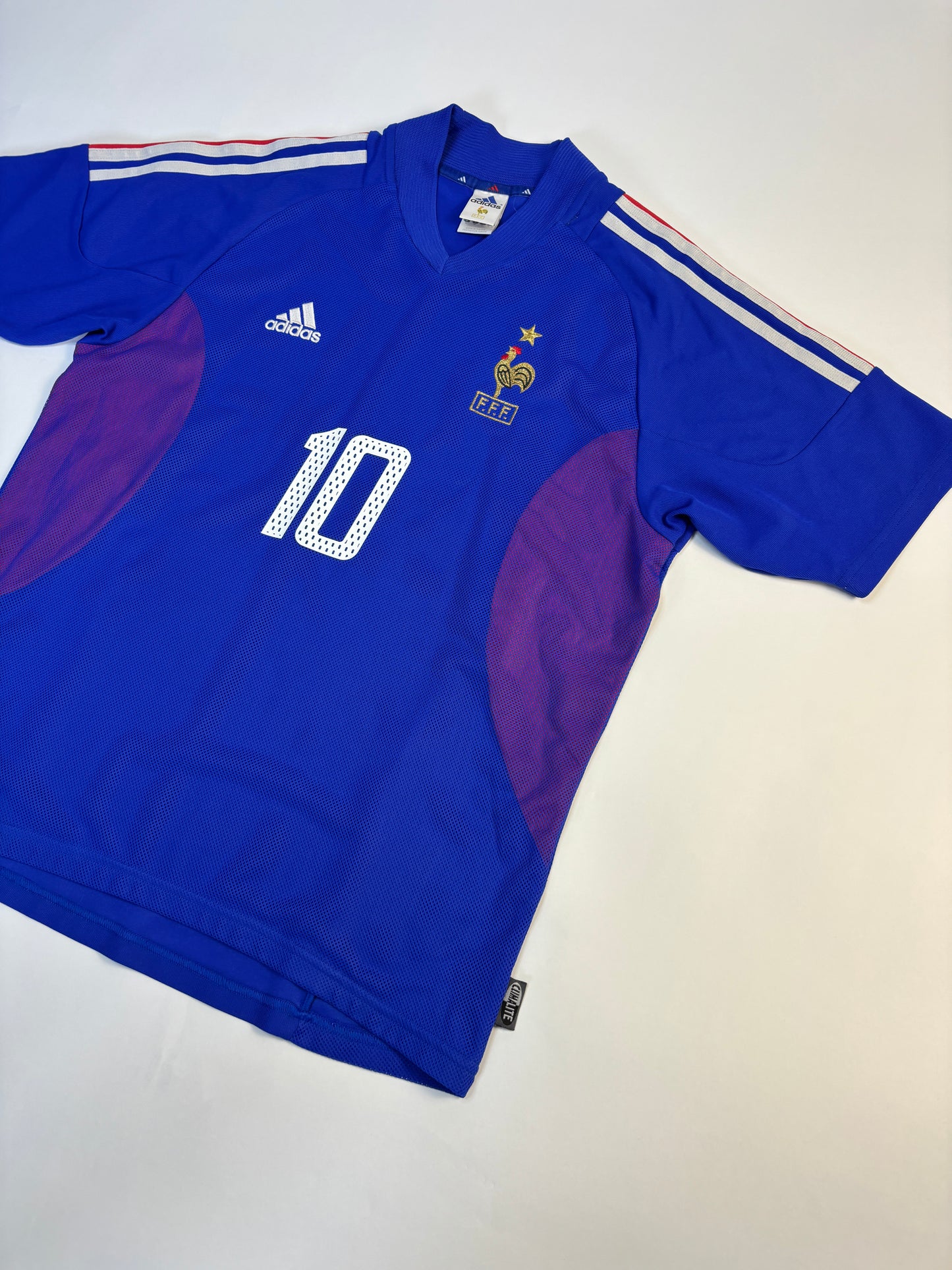 France Home Shirt 2002/04 (M) Zidane 10
