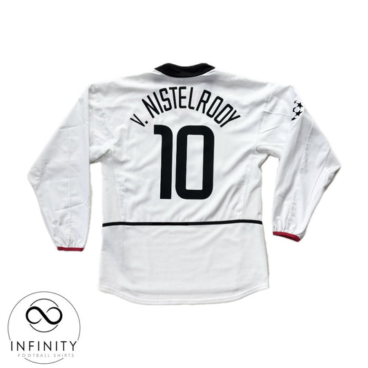 Manchester United Away Shirt LS 2002/03 (M) V.Nistelrooy 10