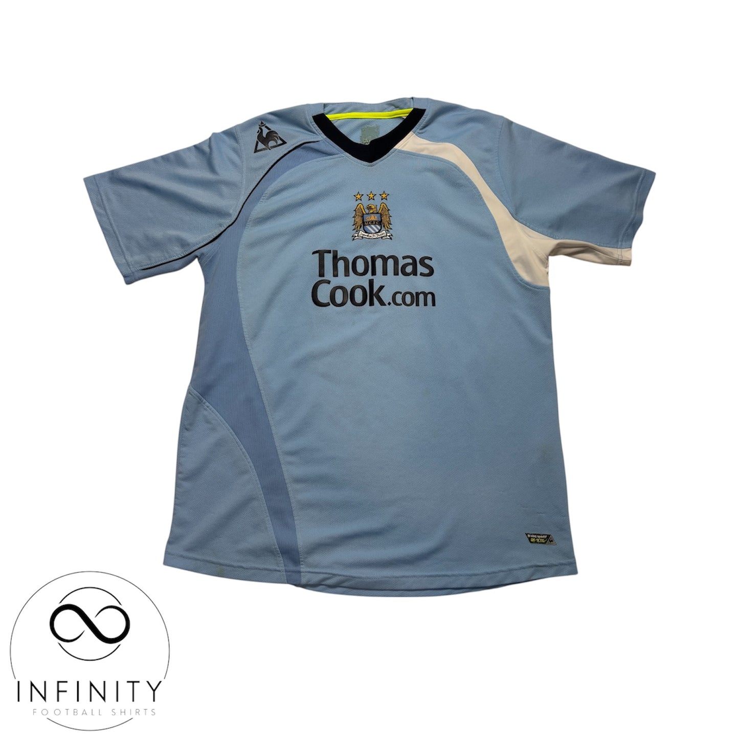 Manchester City Home Shirt 2008/09 (L) Kompany 33
