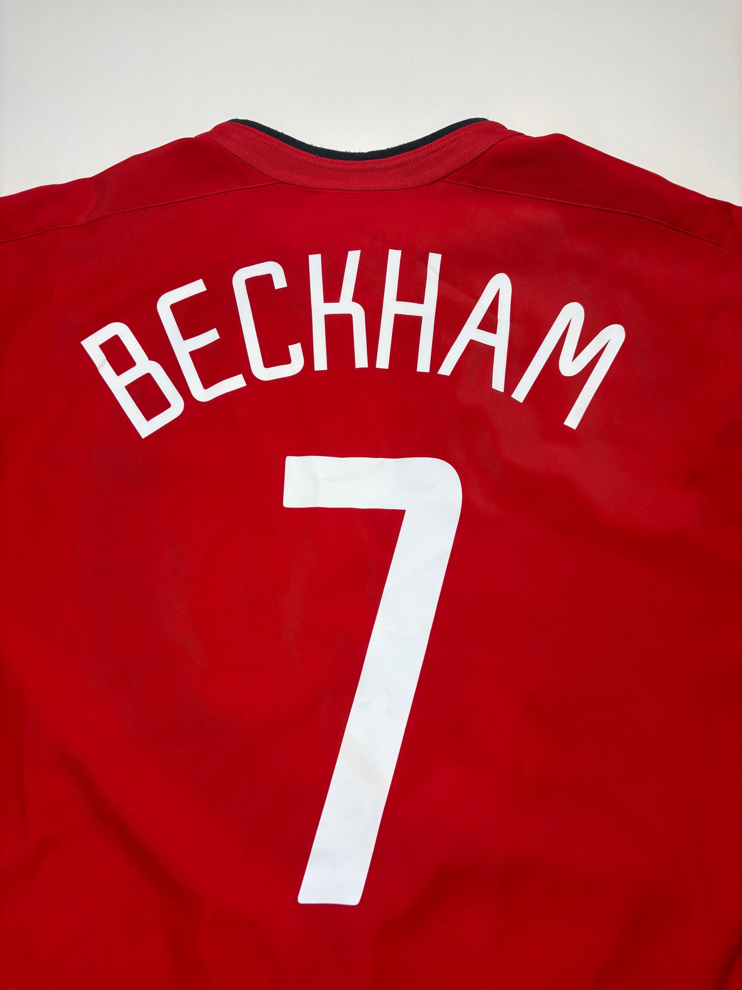Manchester United Home Shirt 2002/03 (XL) Beckham 7