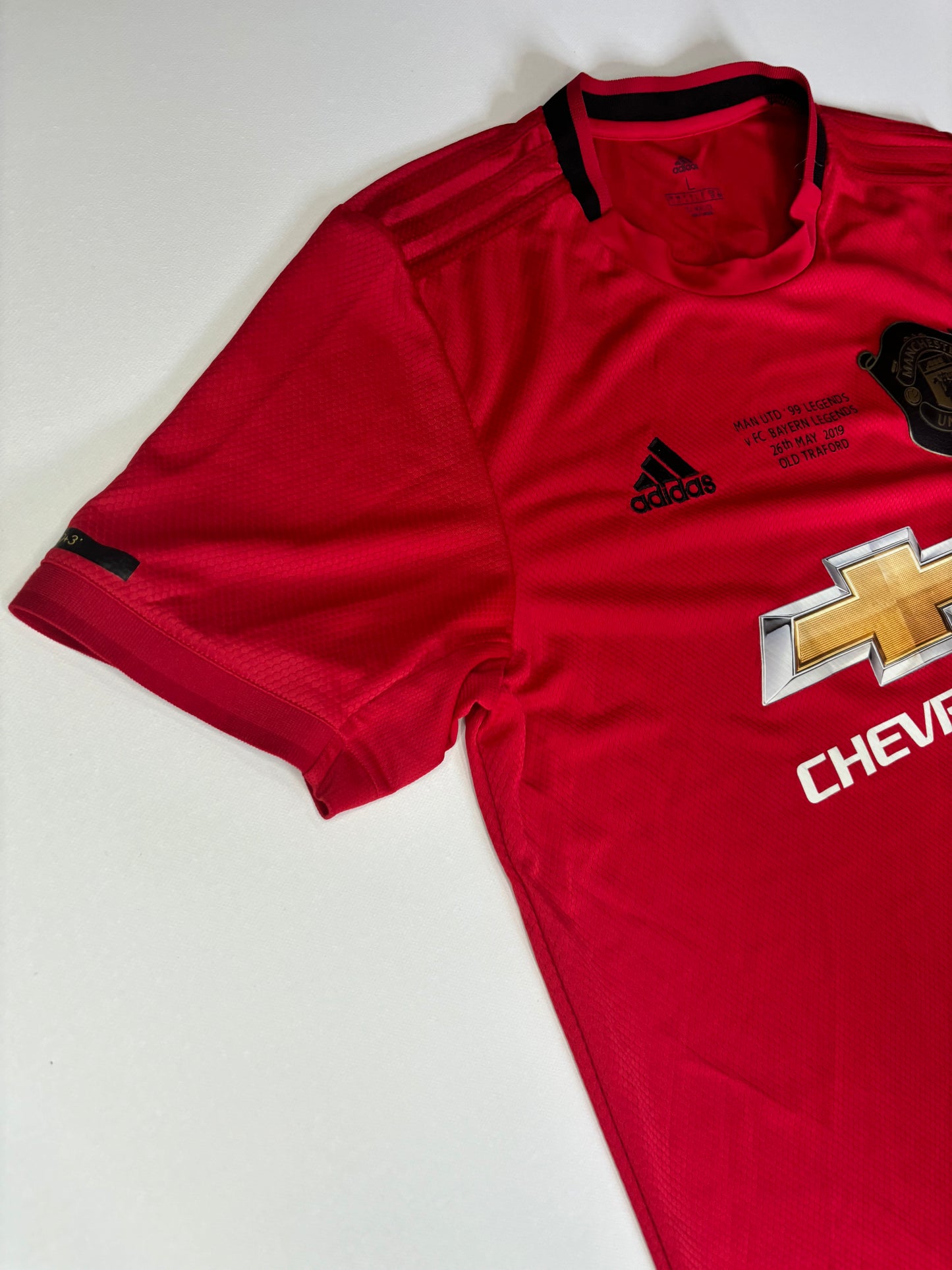 Manchester United 1999 Legends v Bayern Munich 2019/20 Home Shirt (L) Beckham 7