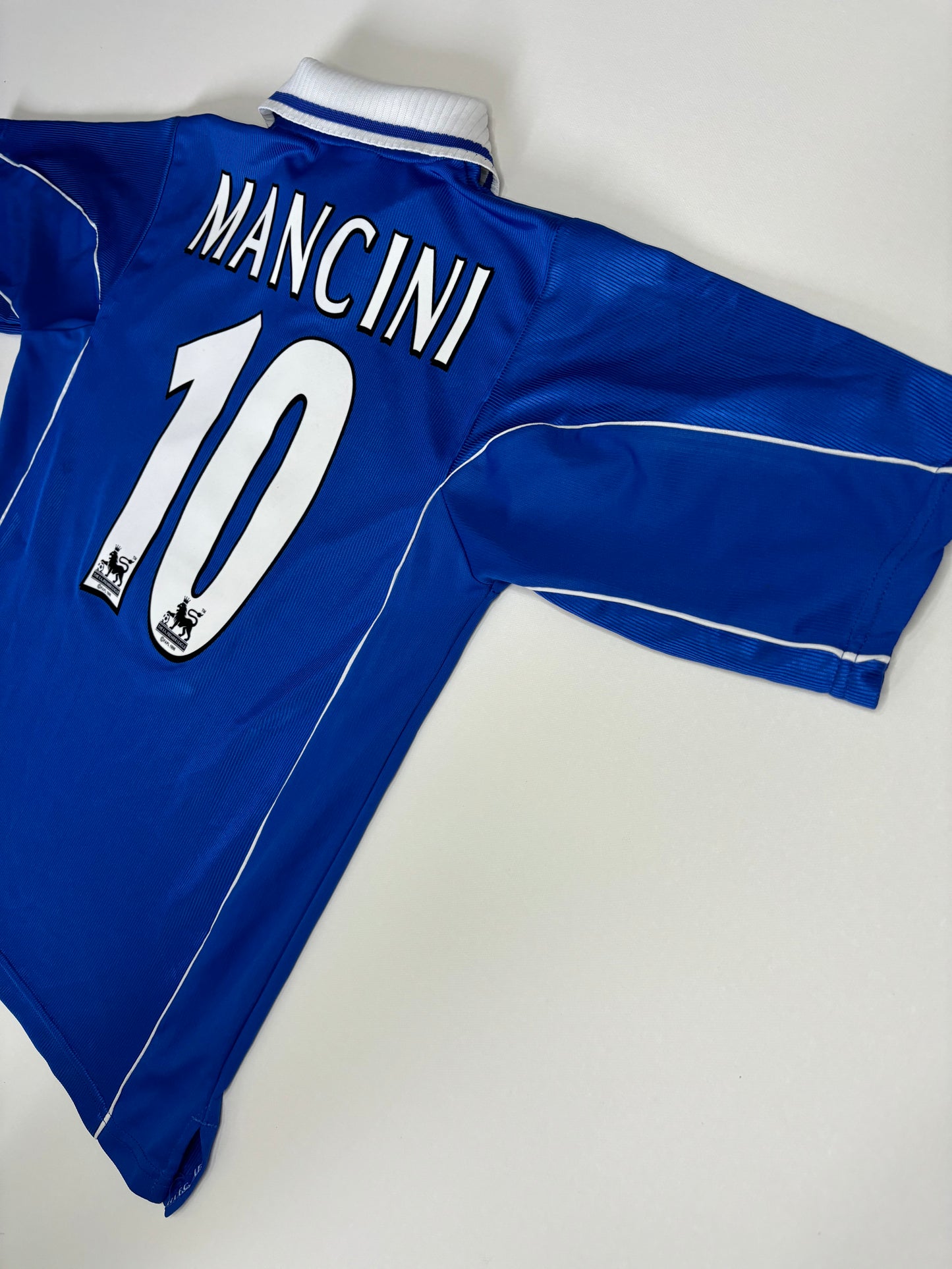 Leicester City Home Shirt 2000/01 (M) Mancini 10