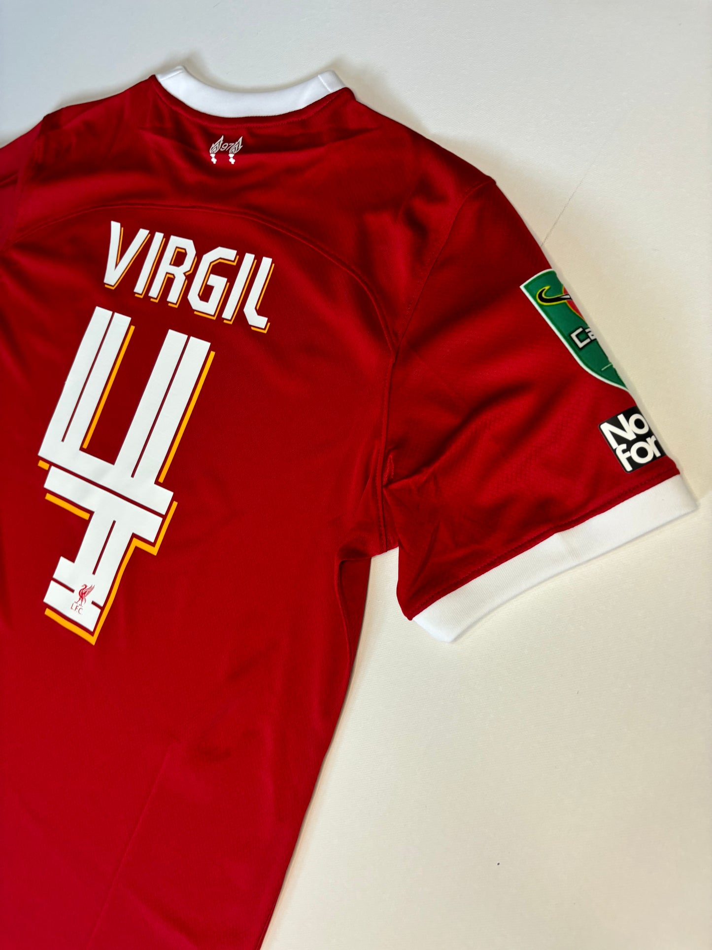 Liverpool Home Shirt 2023/24 (M) Virgil 4 BNWT