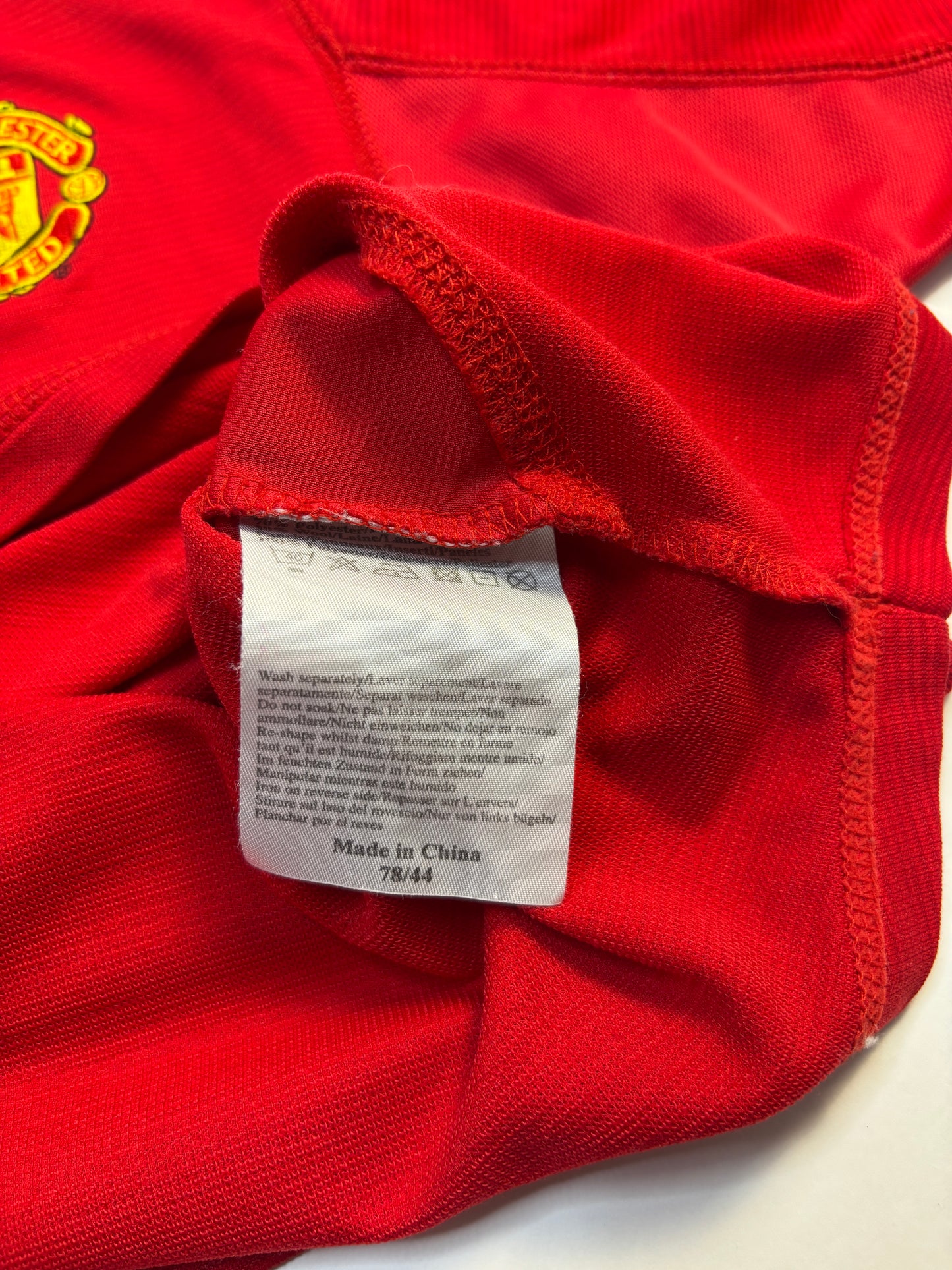 Manchester United Home Shirt 2000/02 (M) G.Neville 2