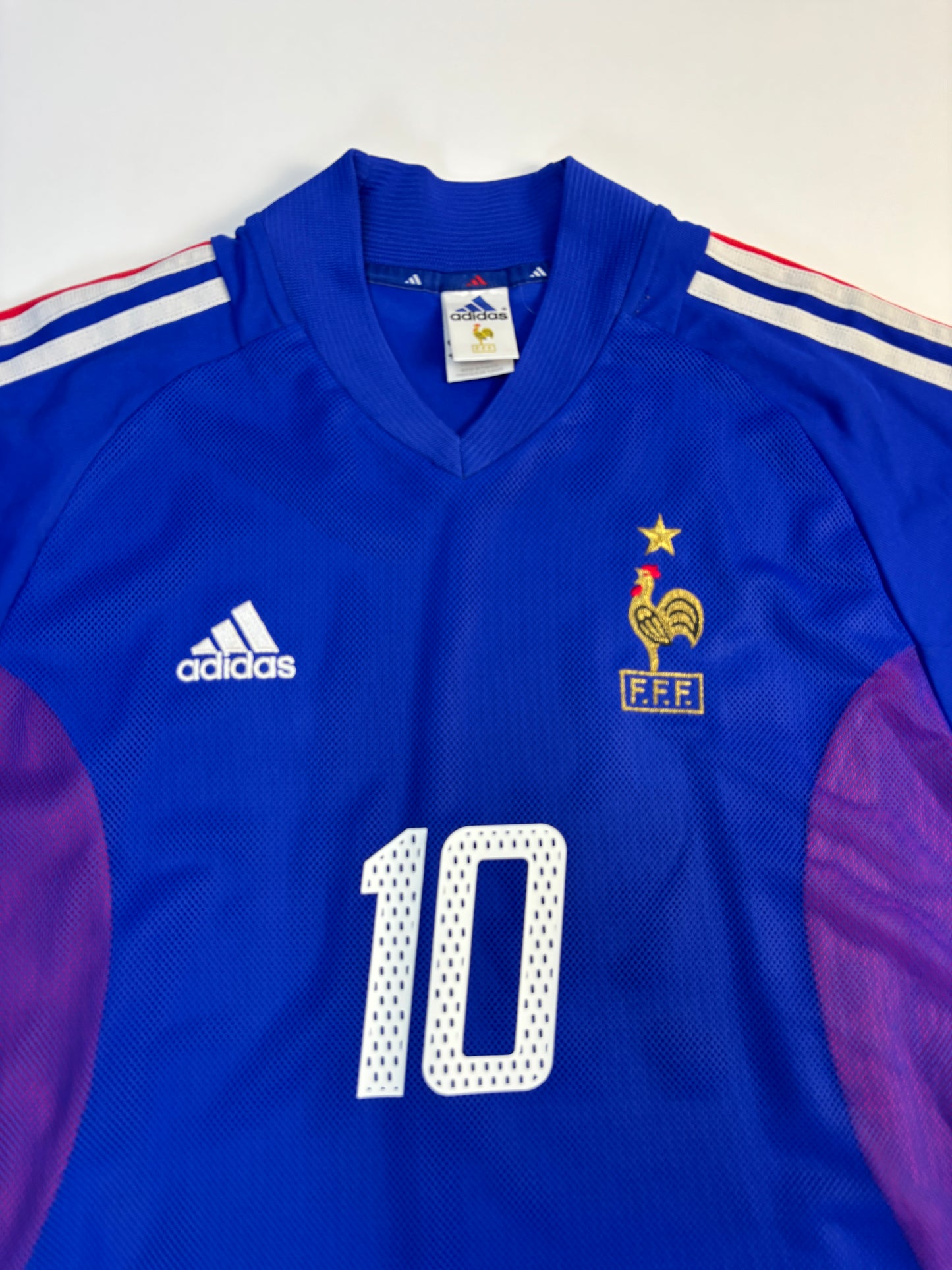 France Home Shirt 2002/04 (M) Zidane 10