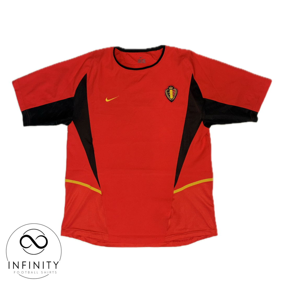 Belgium Home Shirt 2002/04 (L)