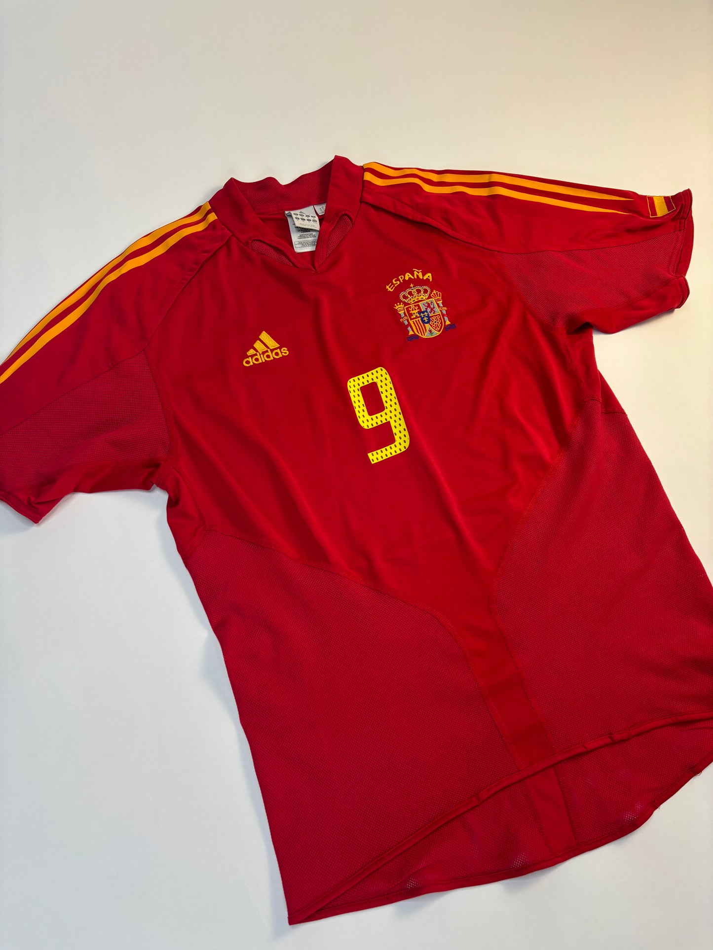 Spain Home Shirt 2004/06 (M) F.Torres 9