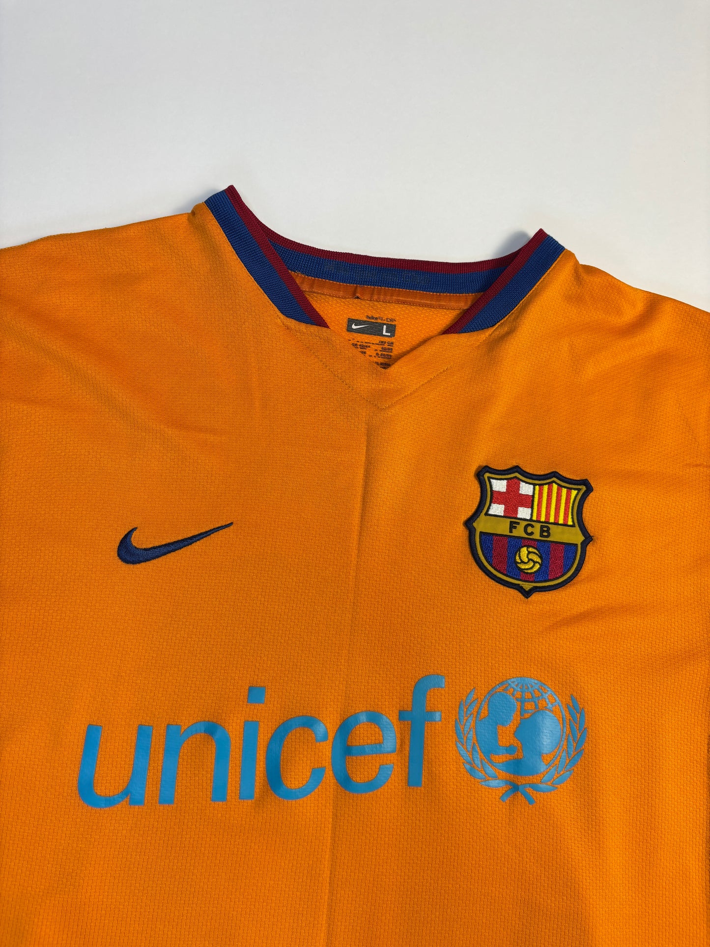 Barcelona Away Shirt 2007/08 (L) Ronaldinho 10