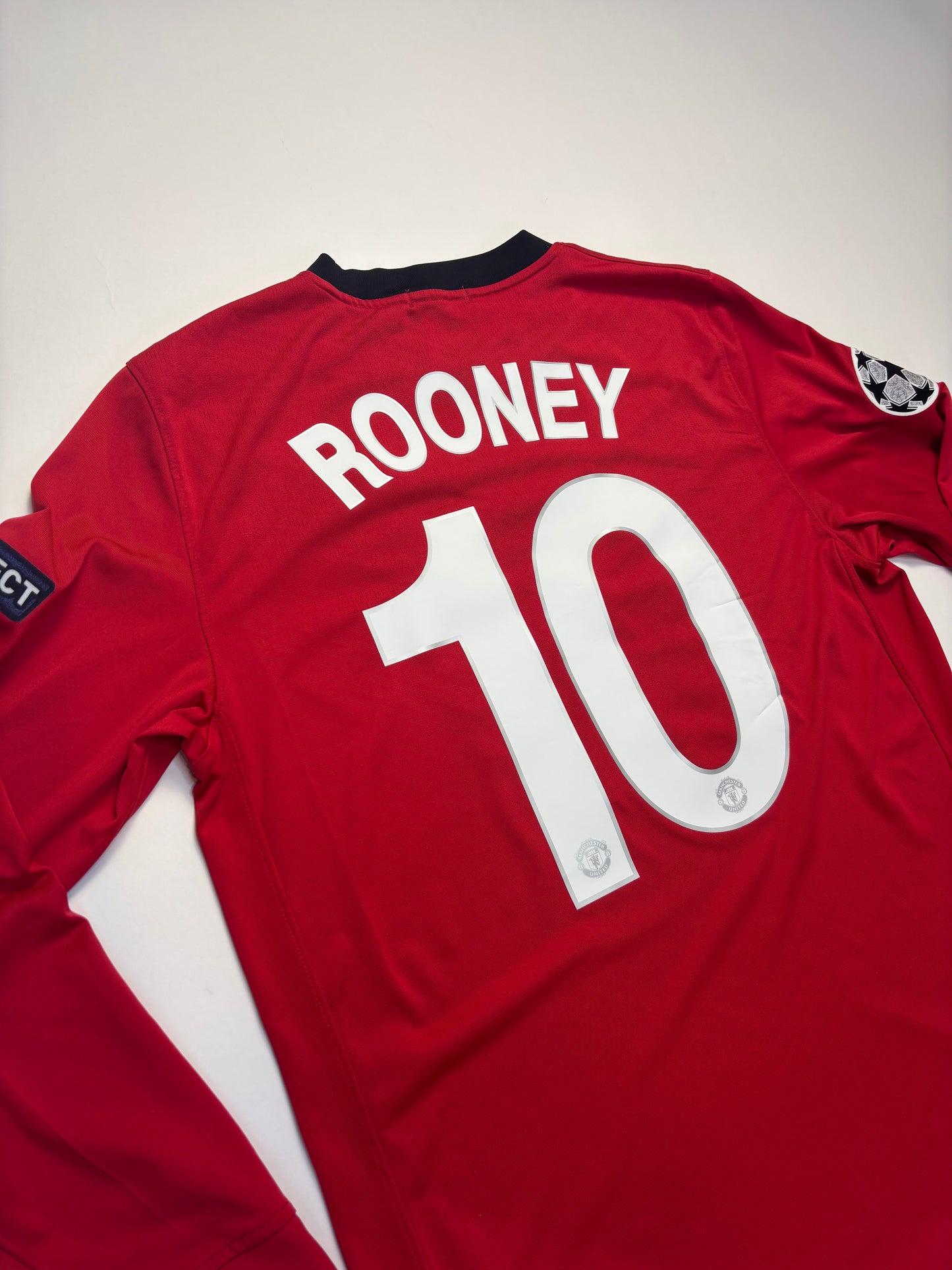 Manchester United Home Shirt LS 2009/10 (M) Rooney 10