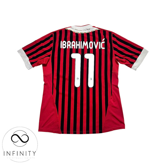 AC Milan Home Shirt 2011/12 (L) Ibrahimovic 11