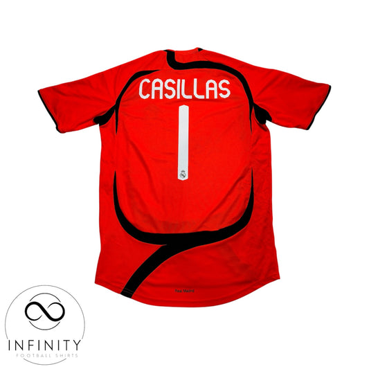 Real Madrid Goalkeeper Shirt 2007/08 (M) Casillas 1