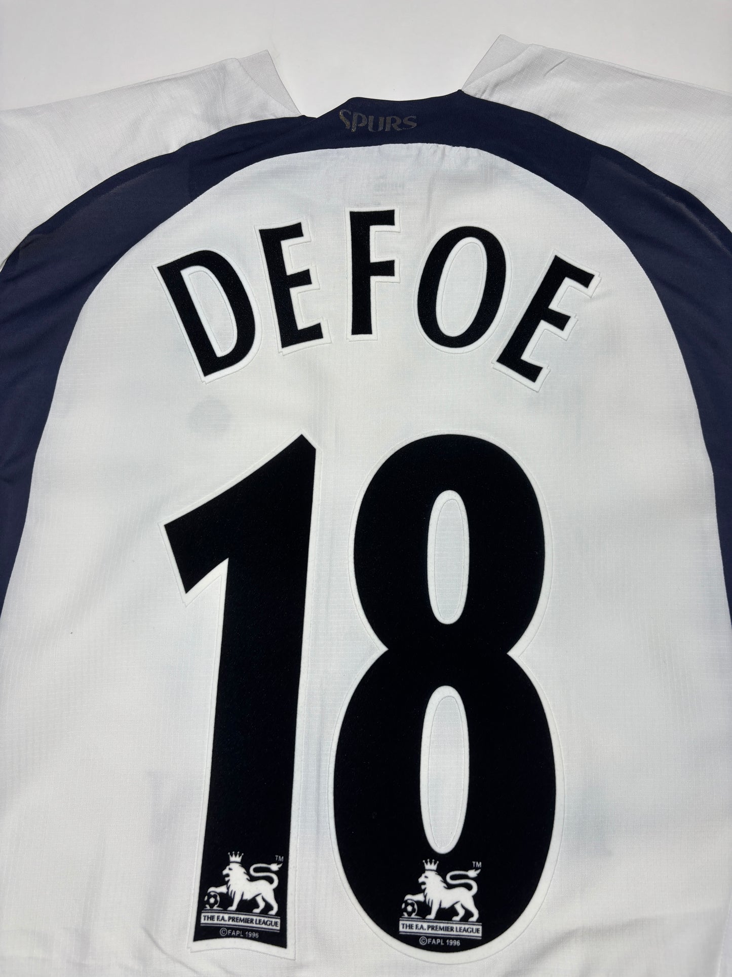 Tottenham Hotspur Home Shirt LS 2006/07 (S) Defoe 18