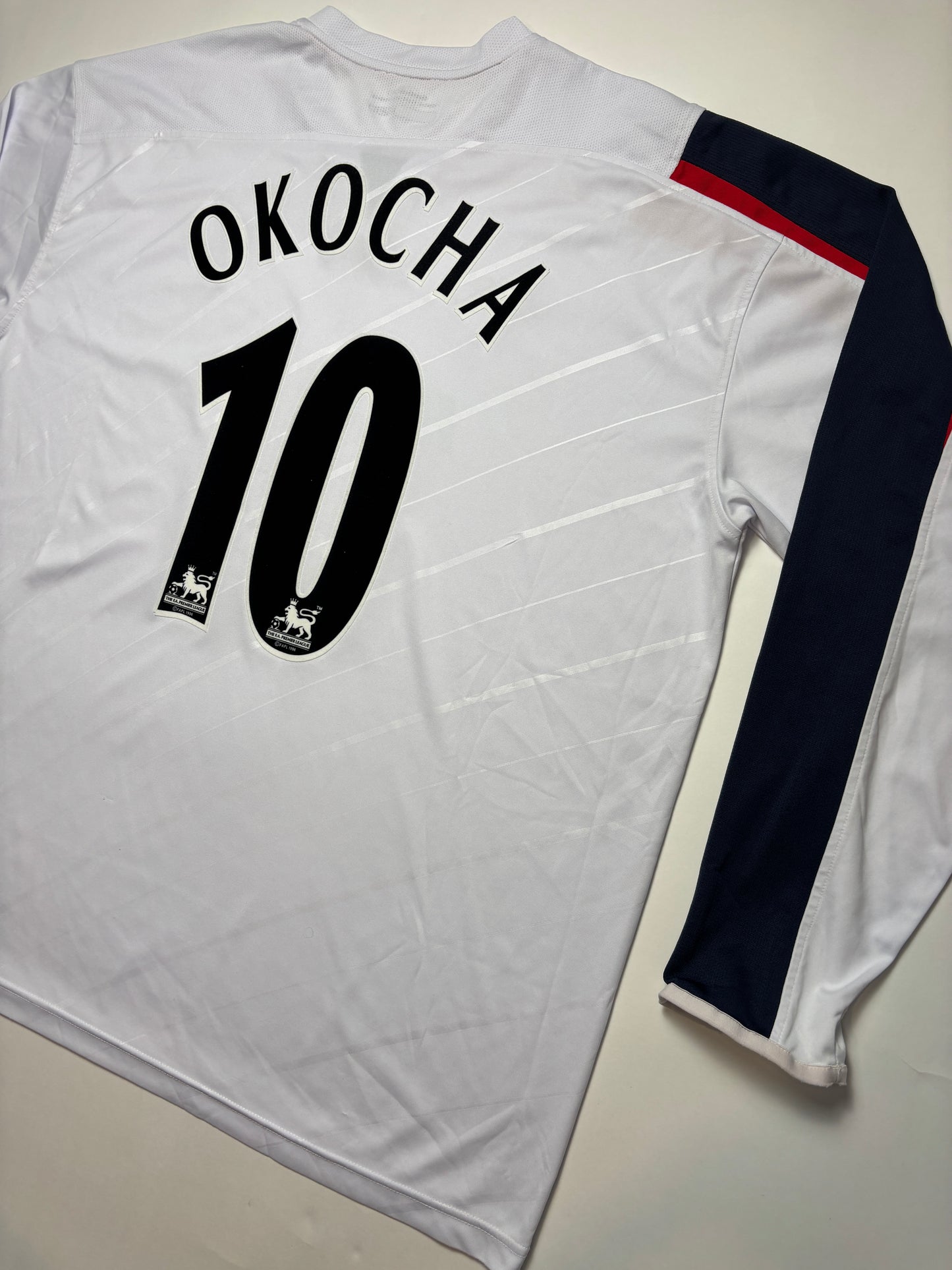 Bolton Wanderers Home Shirt 2005/06 LS (XXL) Okocha 10