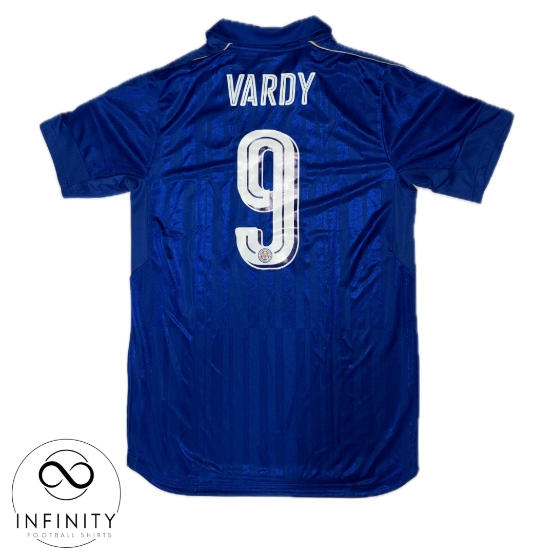 Leicester City Home Shirt 2016/17 (M) Vardy 9