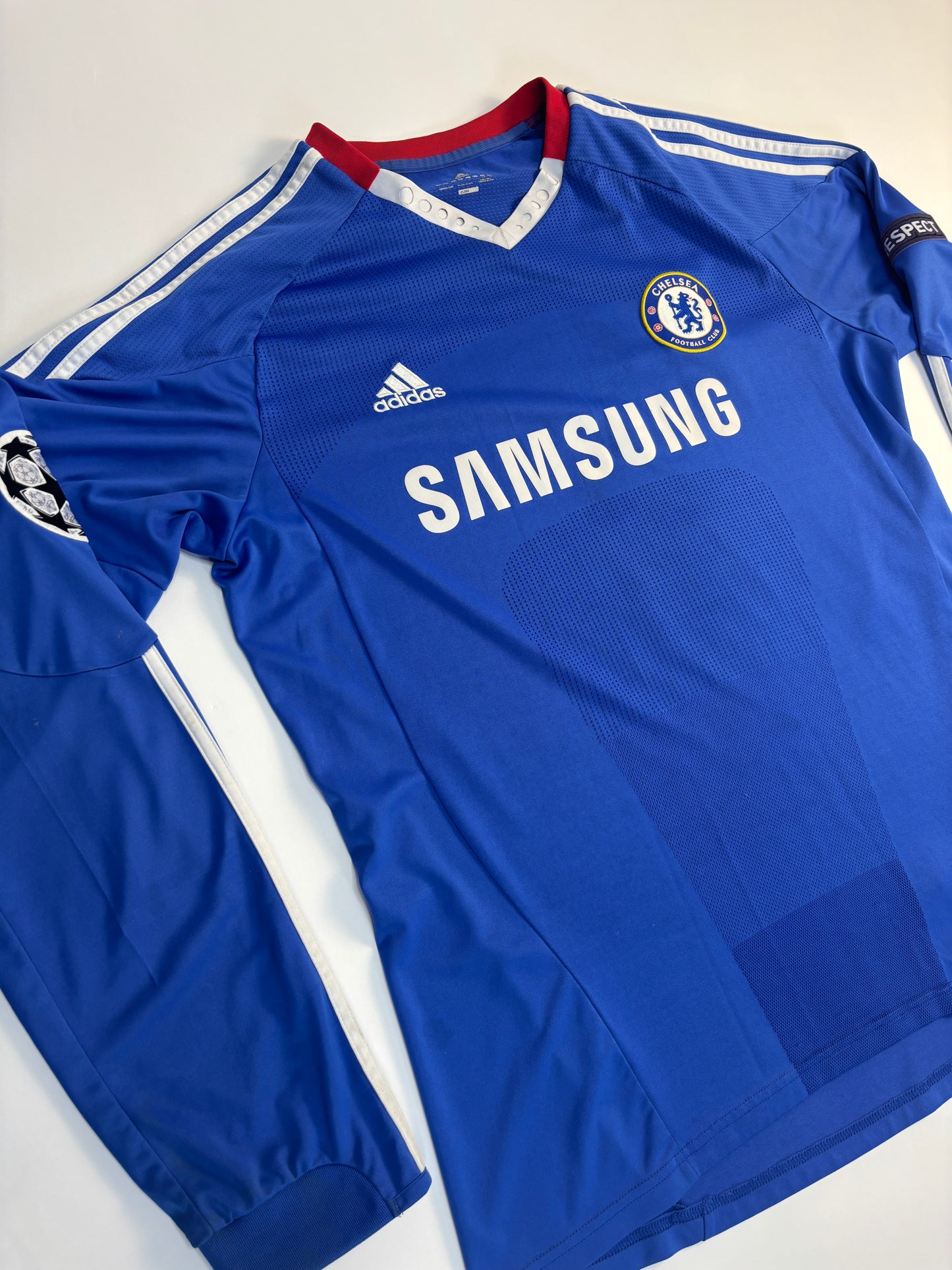 Chelsea Home Shirt LS 2010/11 (L) Drogba 11