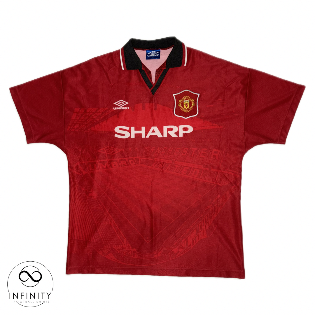 Manchester United Home Shirt 1994/96 (XL)