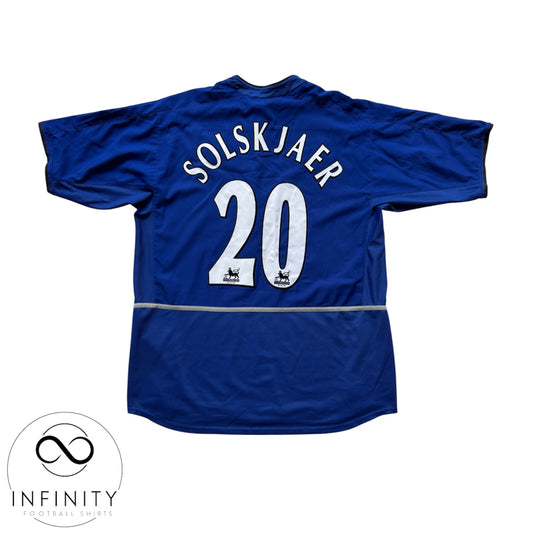 Manchester United Third Shirt 2002/03 (XL) Solskjaer 20