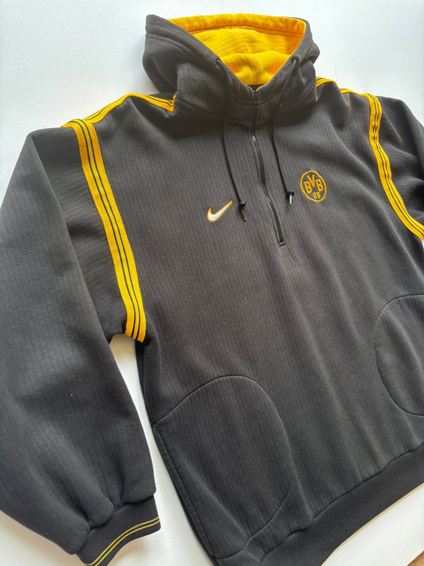Borussia Dortmund 1/2 Zip Hoodie 1998/00 (L)