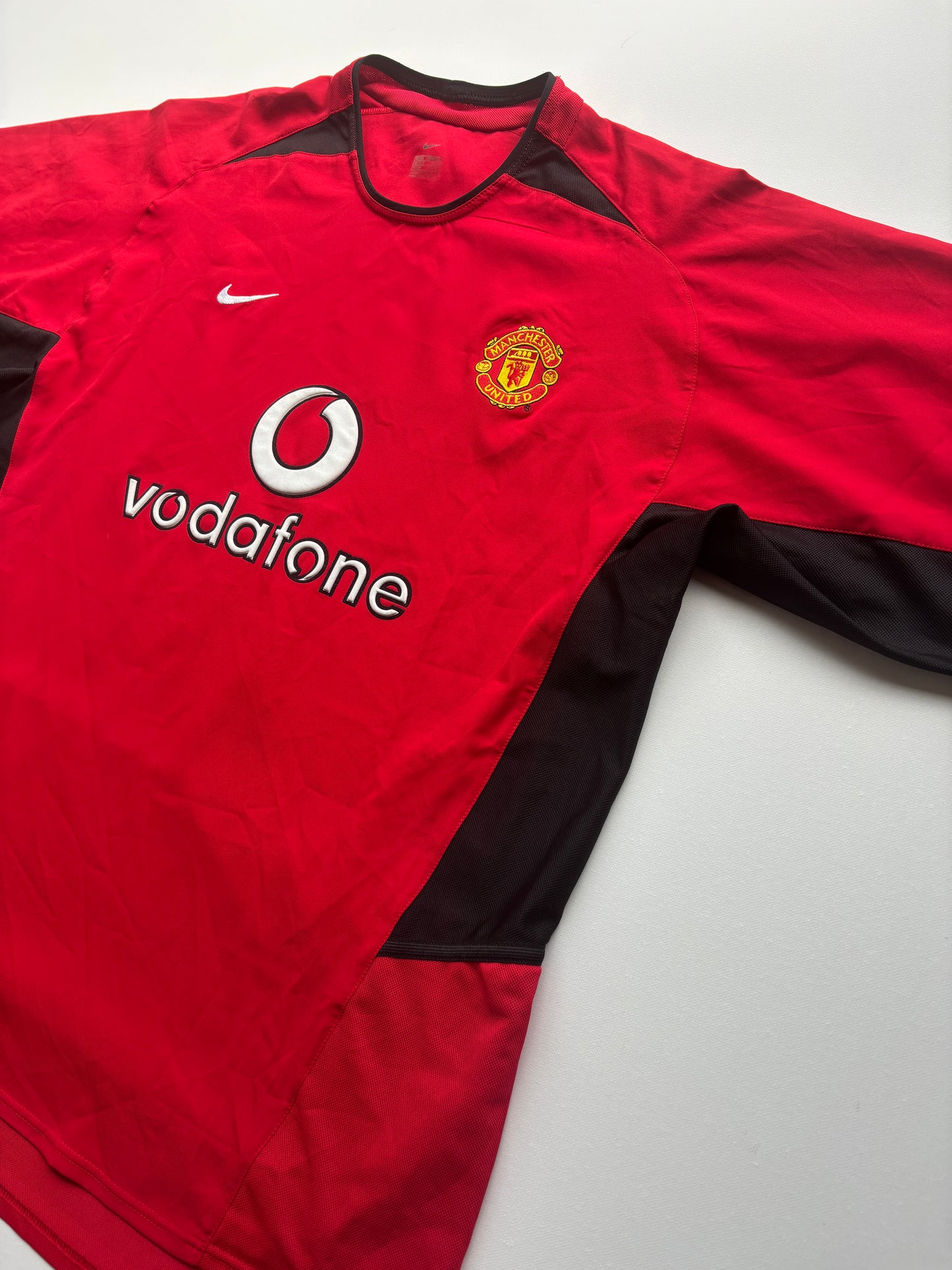 Manchester United Home Shirt 2002/04 (XL) Scholes 18