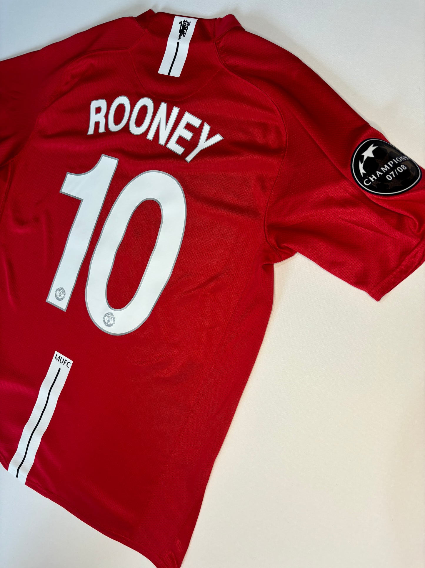 Manchester United Home Shirt 2008/09 (L) Rooney 10