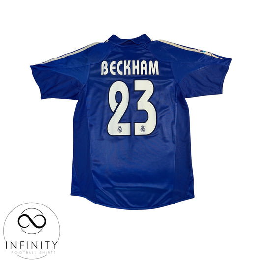 Real Madrid Third Shirt 2004/05 (M) Beckham 23
