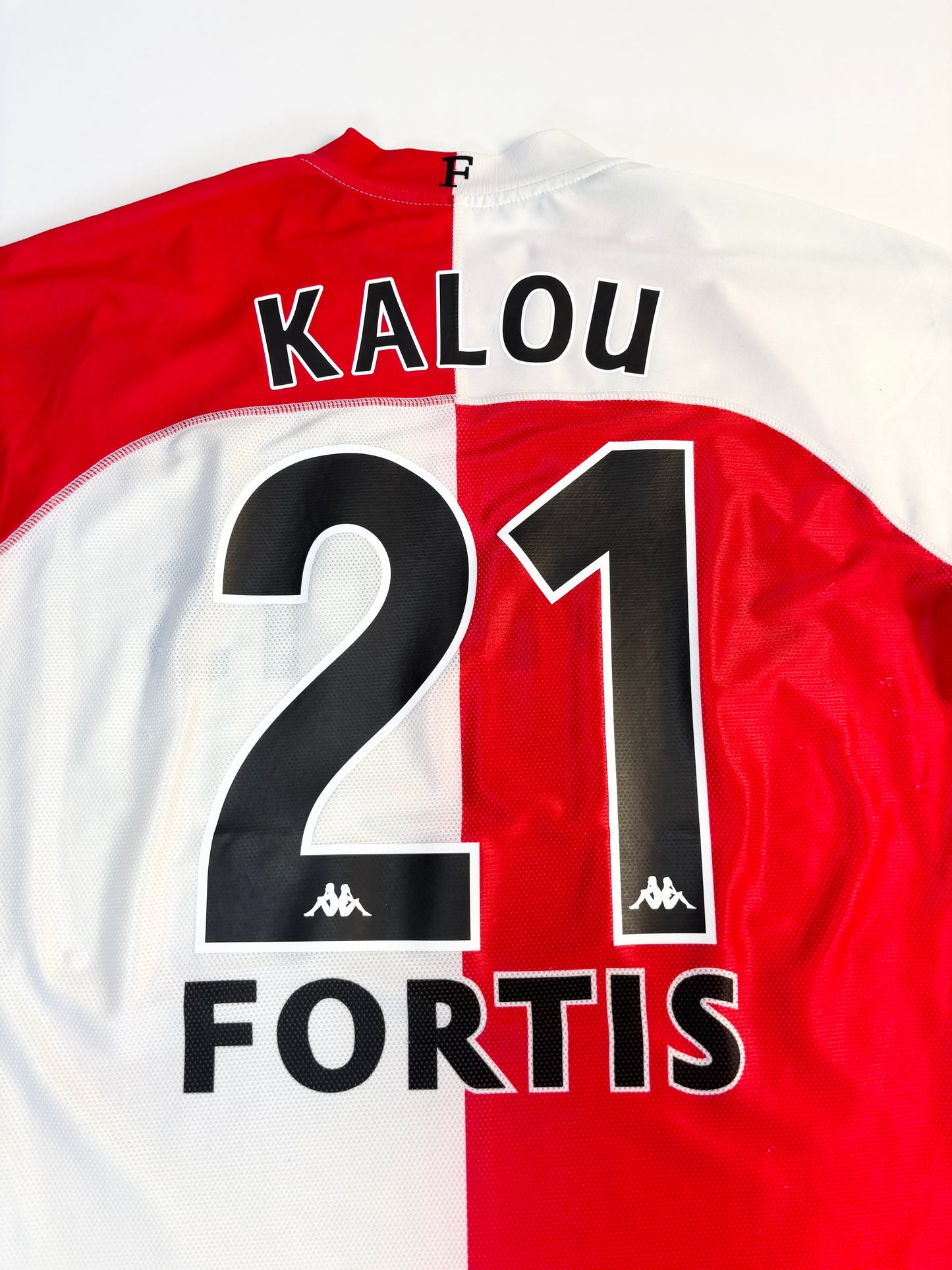 Feyenoord Home Shirt 2004/05 (XL) Kalou 21