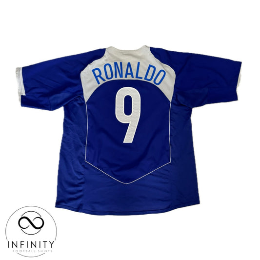 Brazil Away Shirt 2004/06 (L) Ronaldo 9