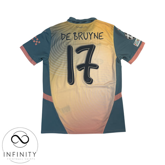 Manchester City Fourth Shirt 2024/25 BNWT (M) De Bruyne 17