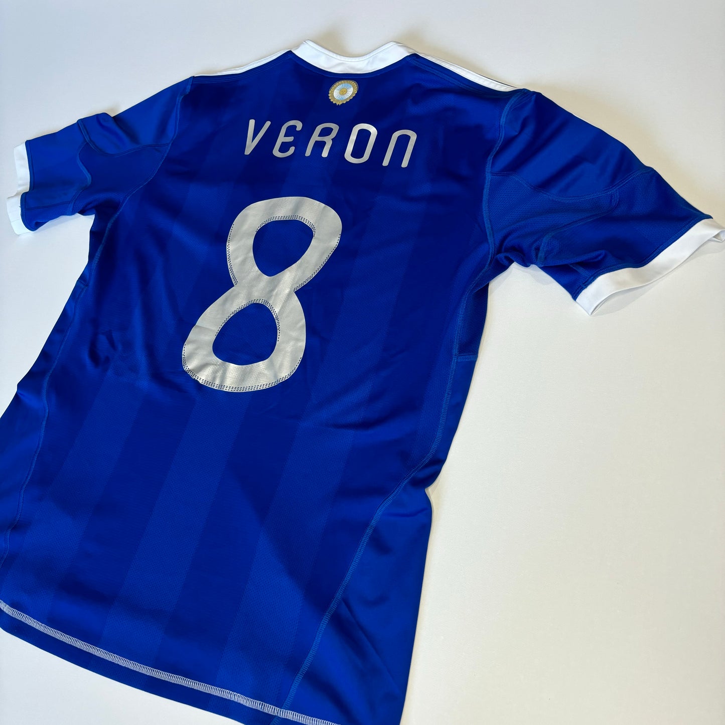 Argentina Away Shirt 2010/11 (M) Veron 8