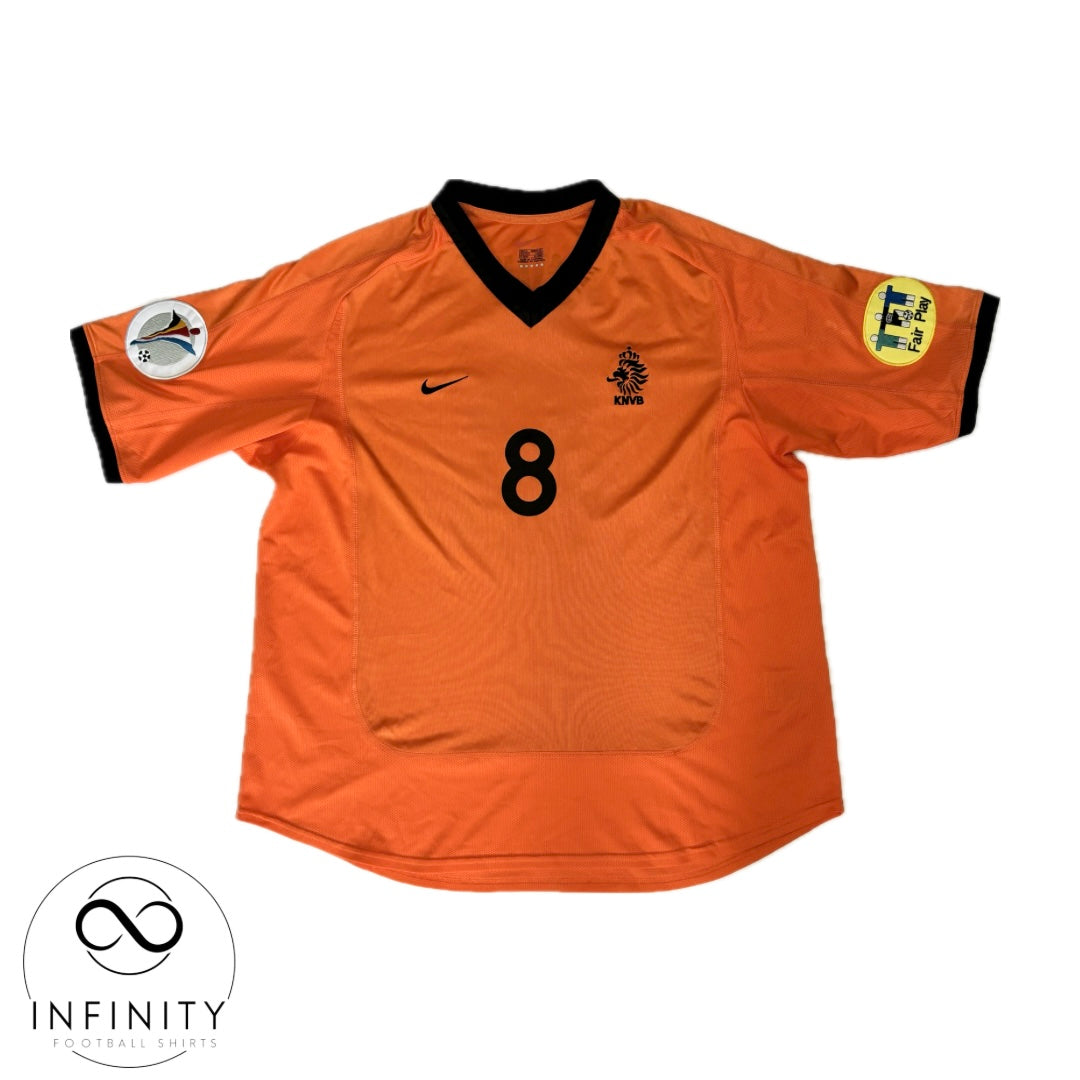 Netherlands Home Shirt 2000/02 (XL) Davids 8