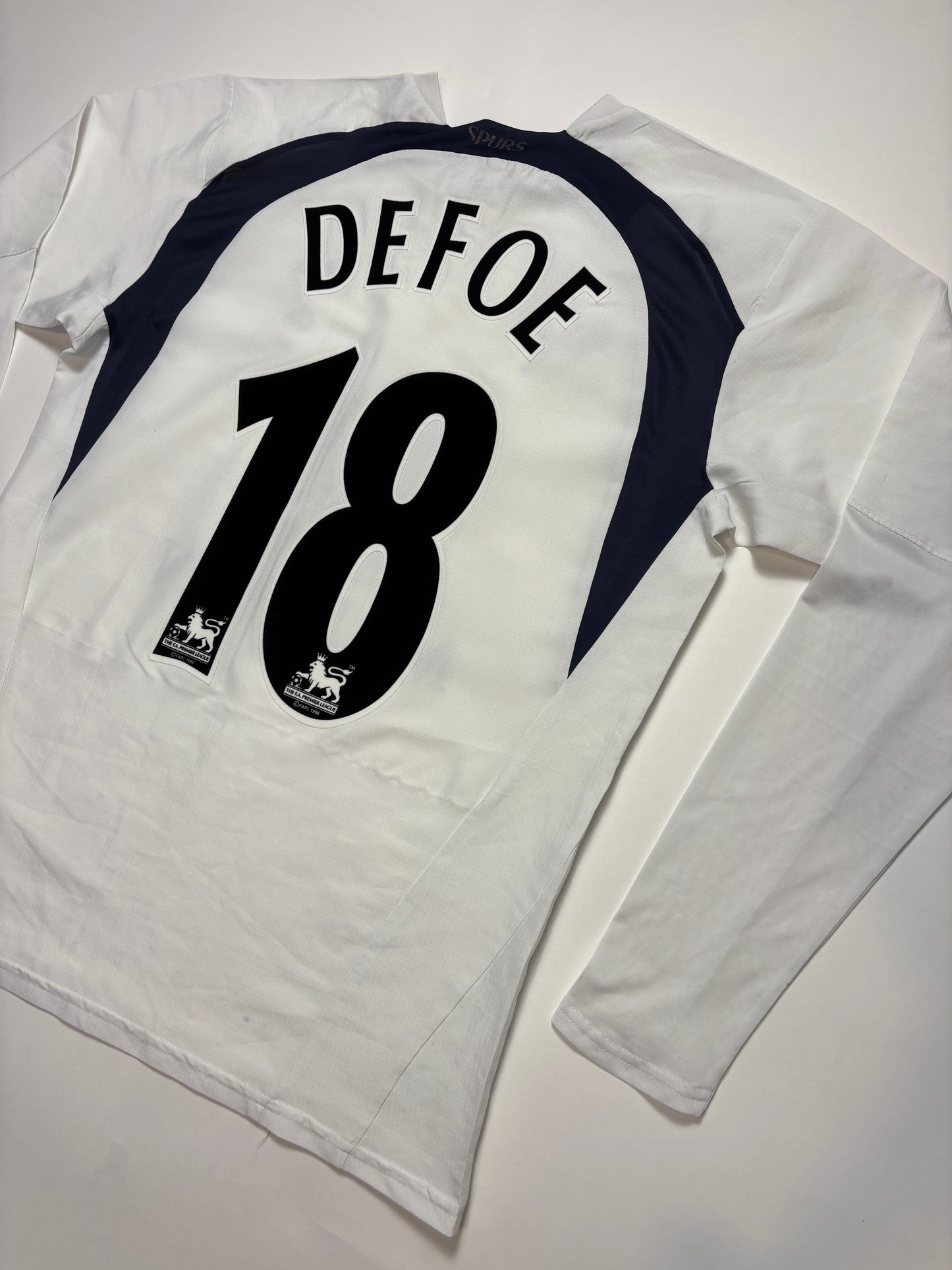 Tottenham Hotspur Home Shirt LS 2006/07 (S) Defoe 18