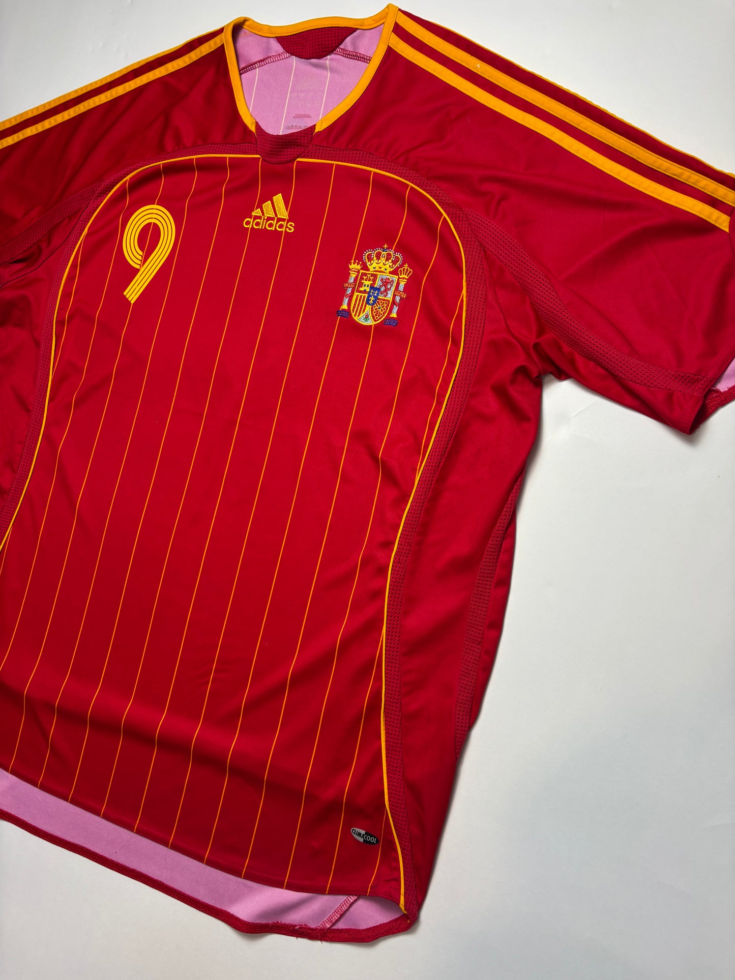 Spain Home Shirt 2006/08 (XL) Torres 9