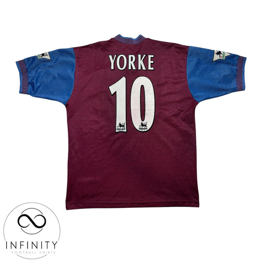 Aston Villa Home Shirt 1997/98 (M) Yorke 10