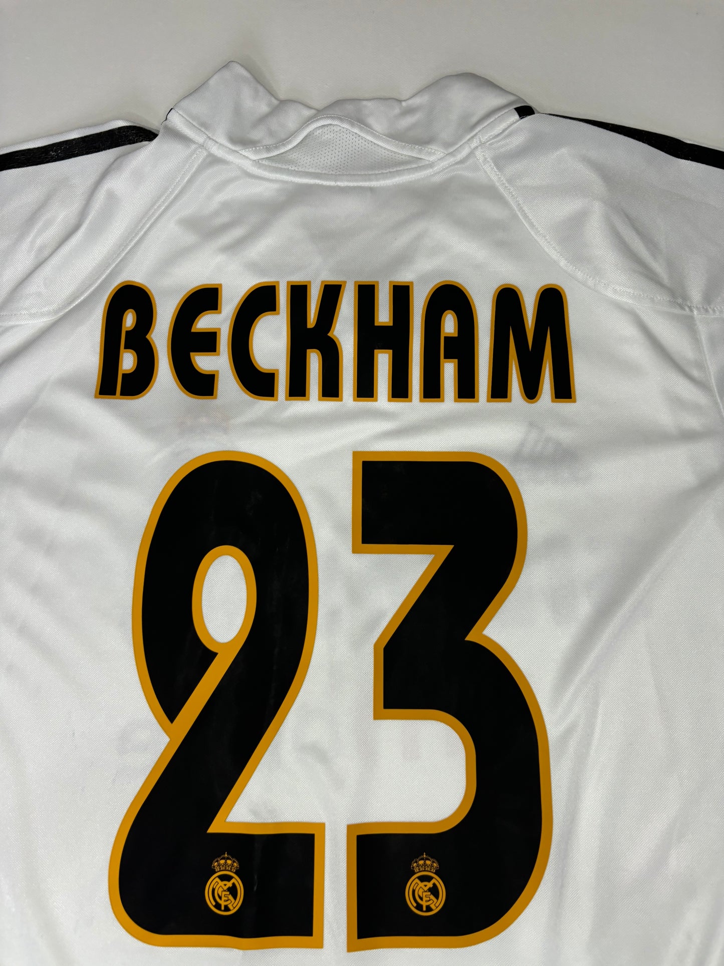 Real Madrid Home Shirt LS 2004/05 (L) Beckham 23