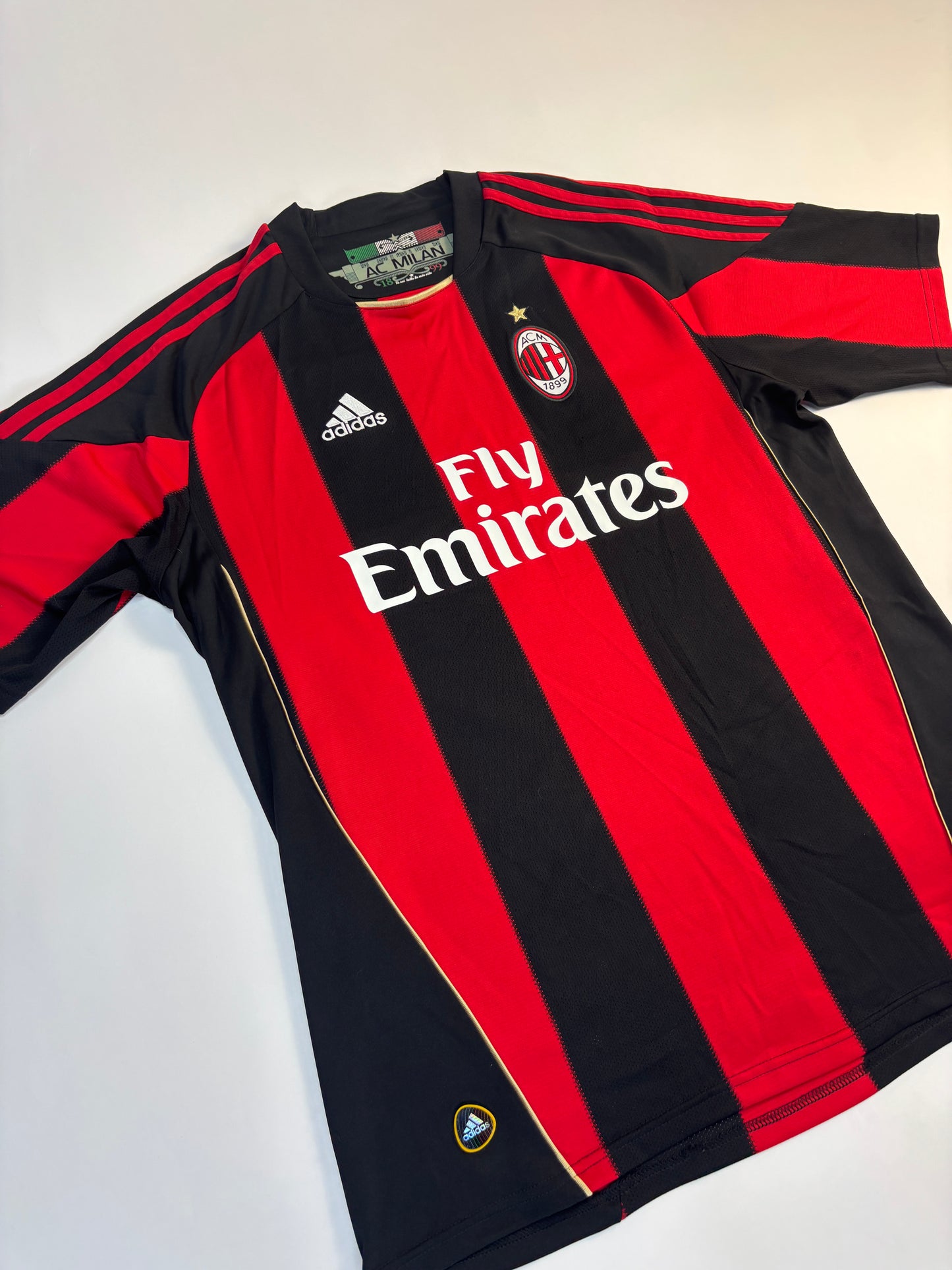 AC Milan Home Shirt 2010/11 (L) Ronaldinho 80