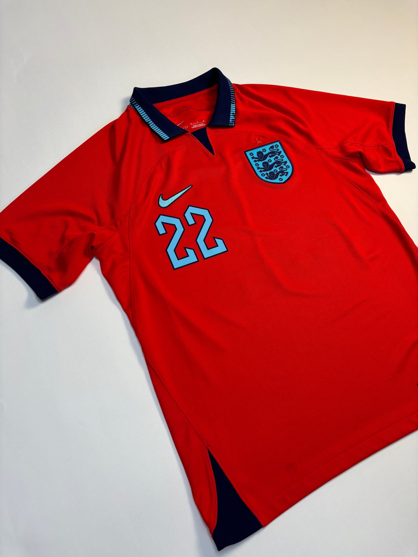 England Away Shirt 2022 (M) Bellingham 22