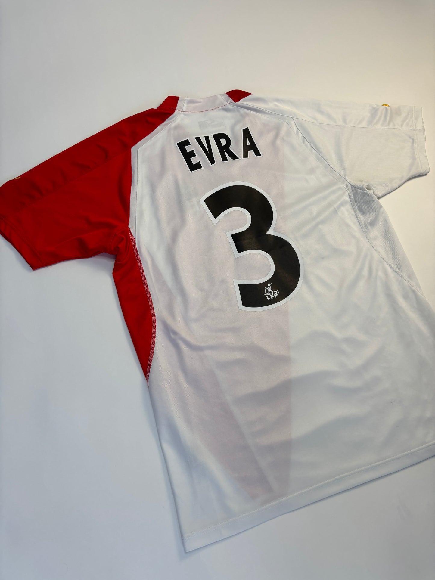 AS Monaco Home Shirt 2004/05 (M) Evra 3