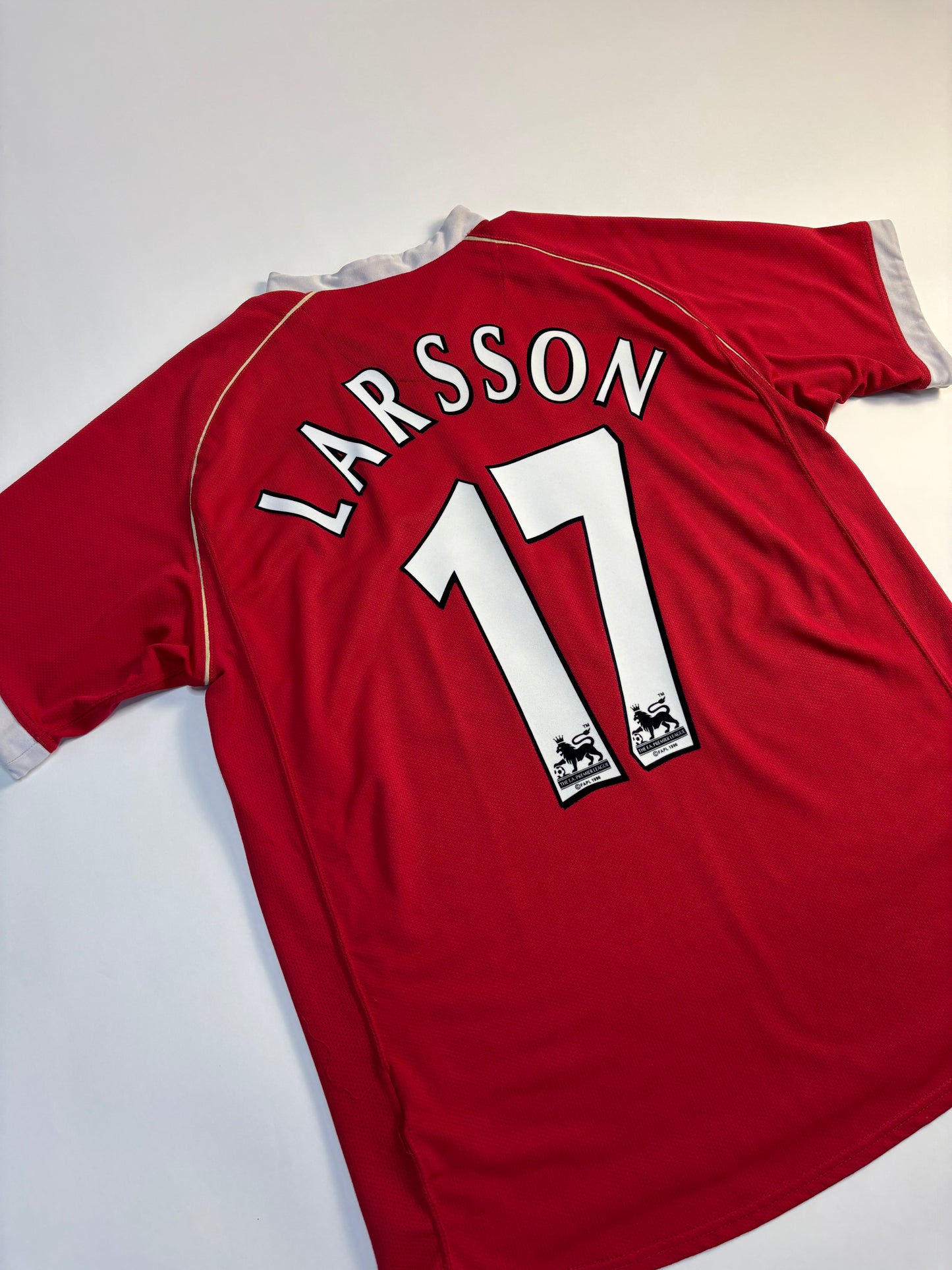 Manchester United Home Shirt 2006/07 (M) Larsson 17