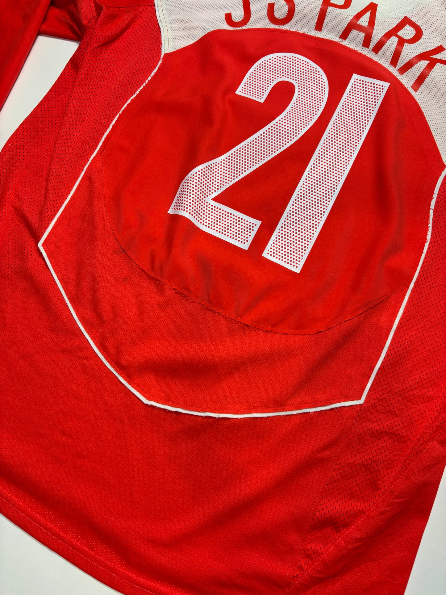 South Korea Home Shirt 2004/06 LS (XL) J.S.Park 21