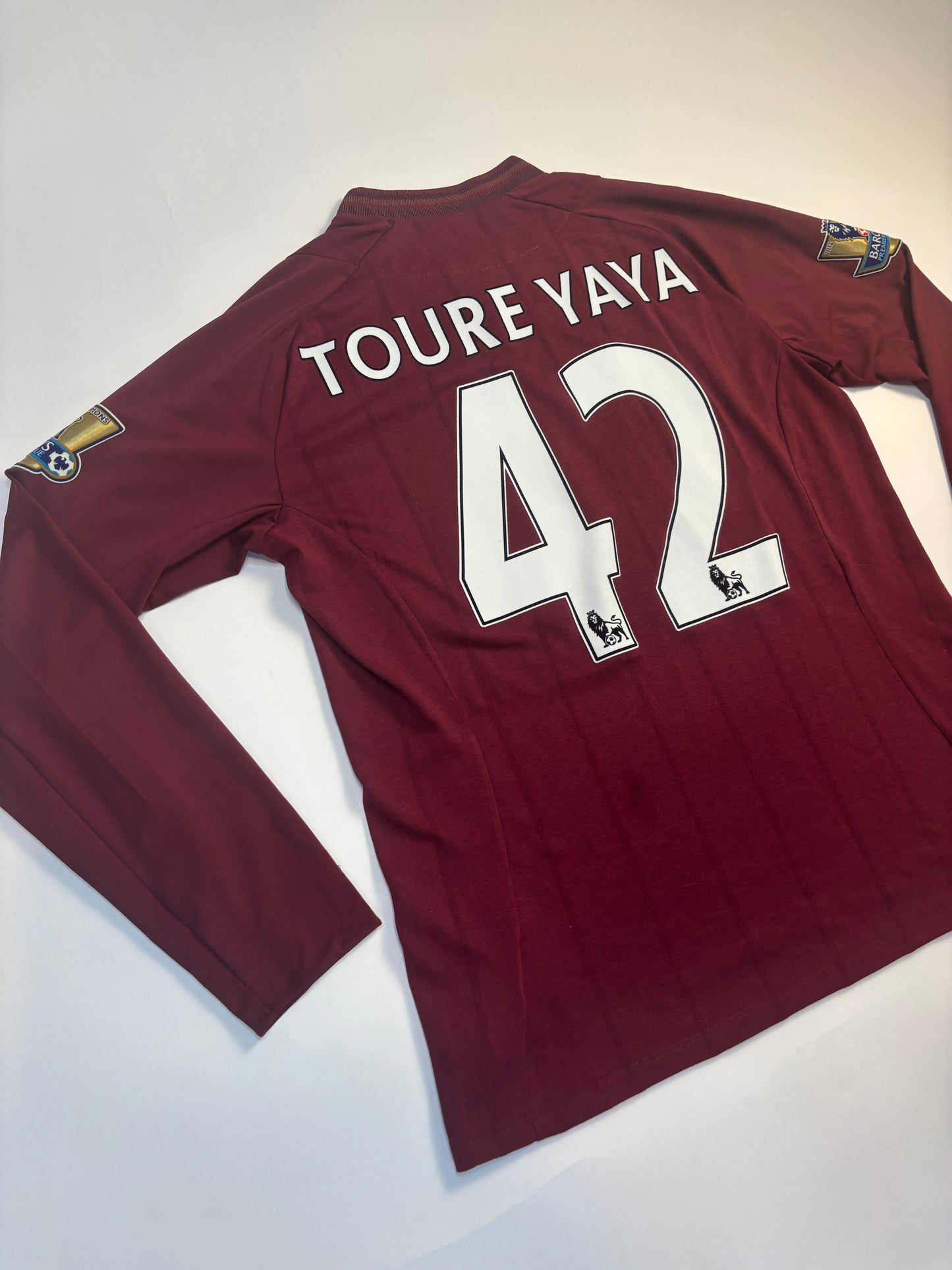 Manchester City Away Shirt LS 2012/13 (XL) Toure Yaya 42