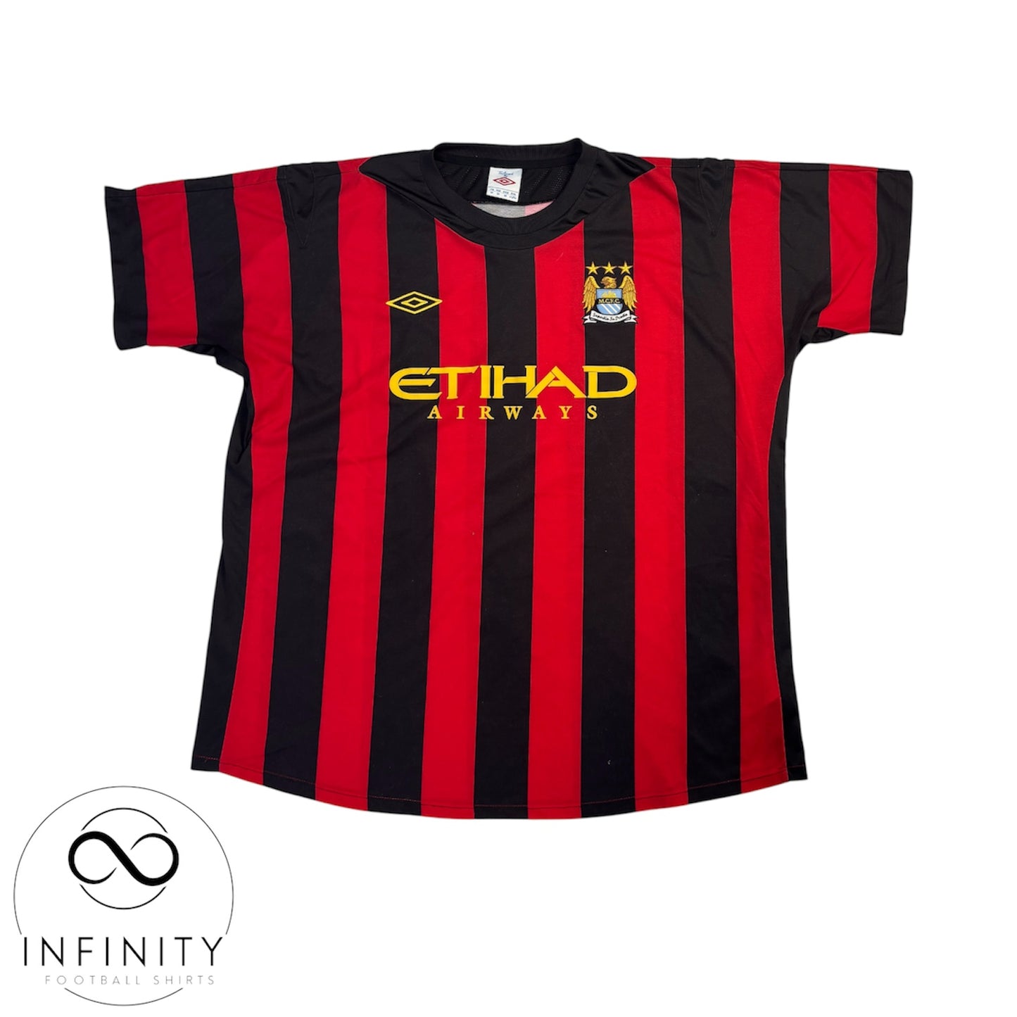 Manchester City Away Shirt 2011/12 (XL) Kompany 4