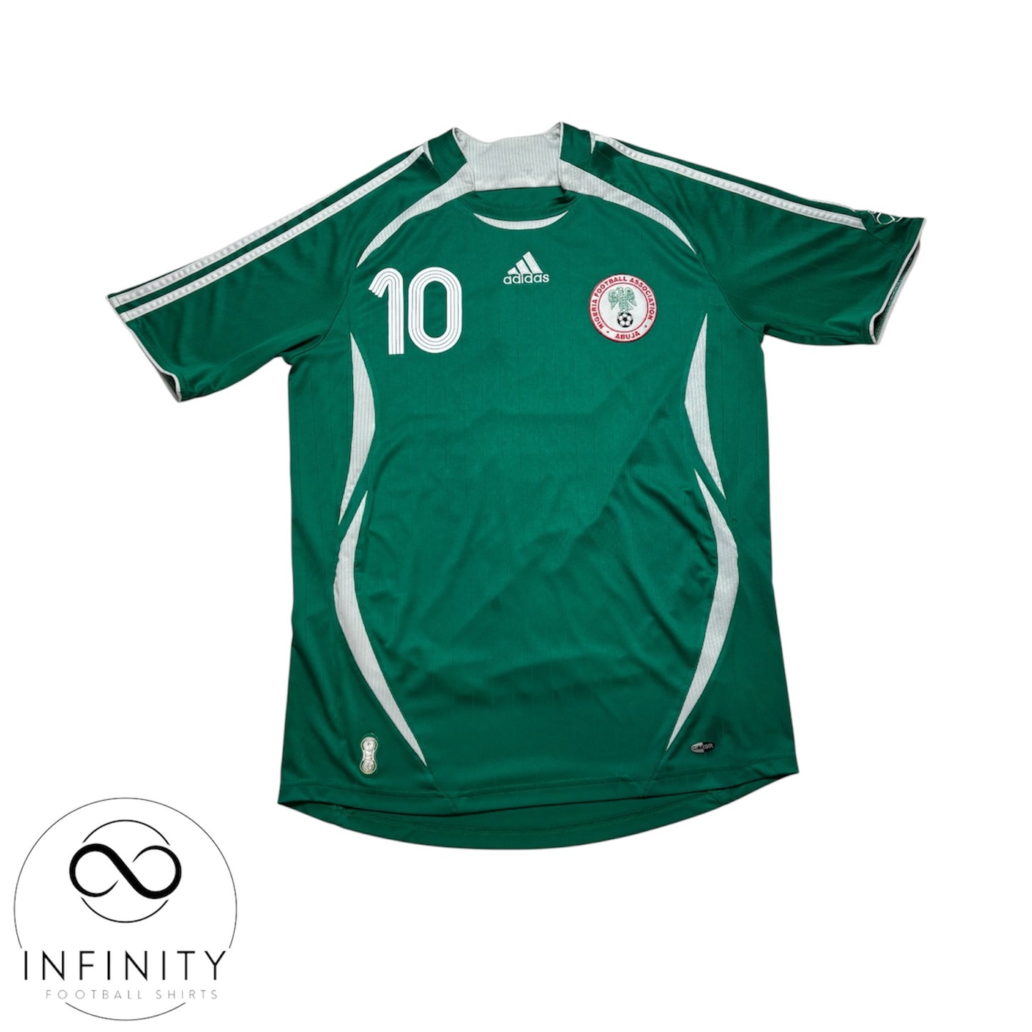 Nigeria Home Shirt 2006/08 (M) Okocha 10