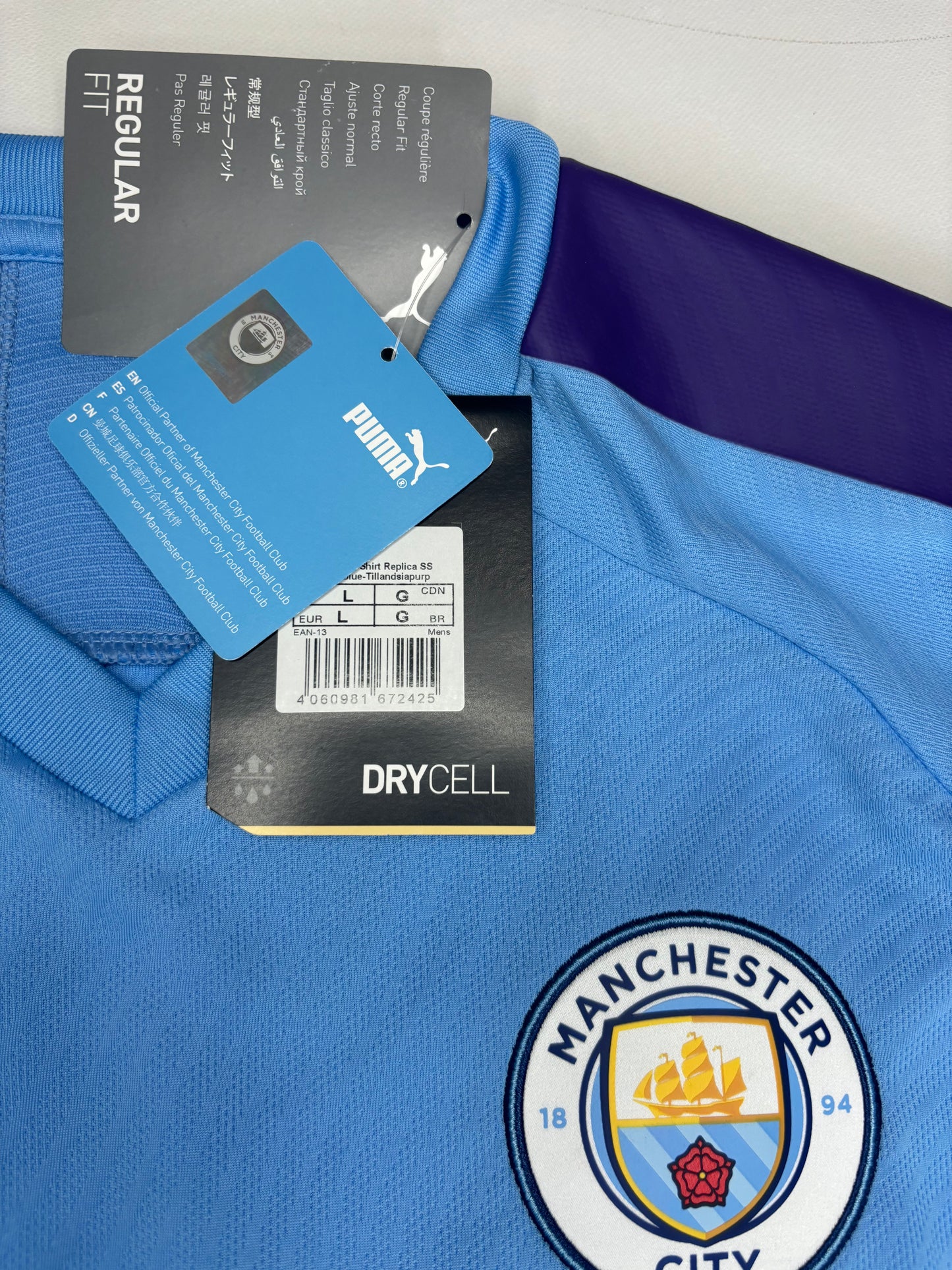 Manchester City Home Shirt 2019/20 (L) De Bruyne 17 BNWT