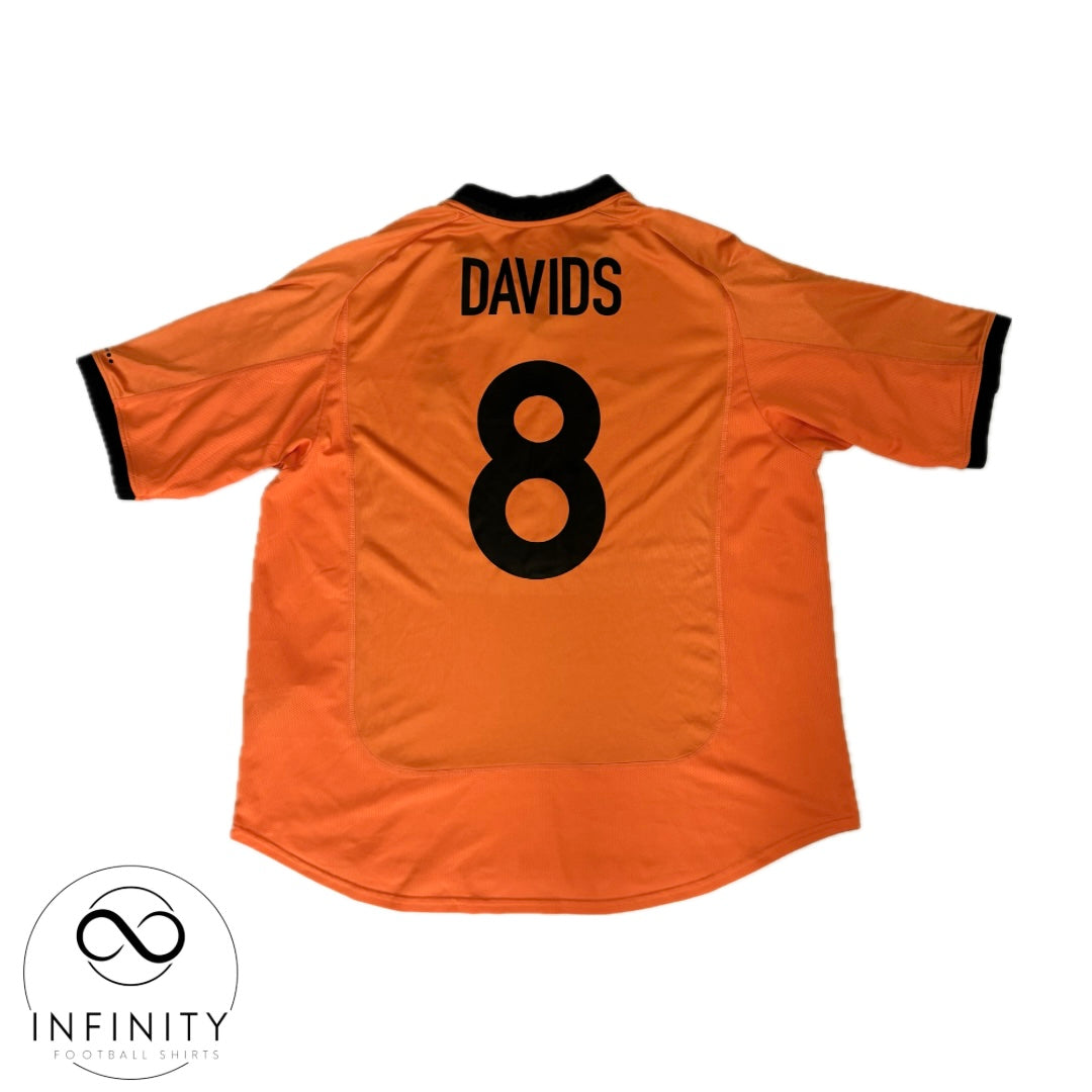 Netherlands Home Shirt 2000/02 (XL) Davids 8