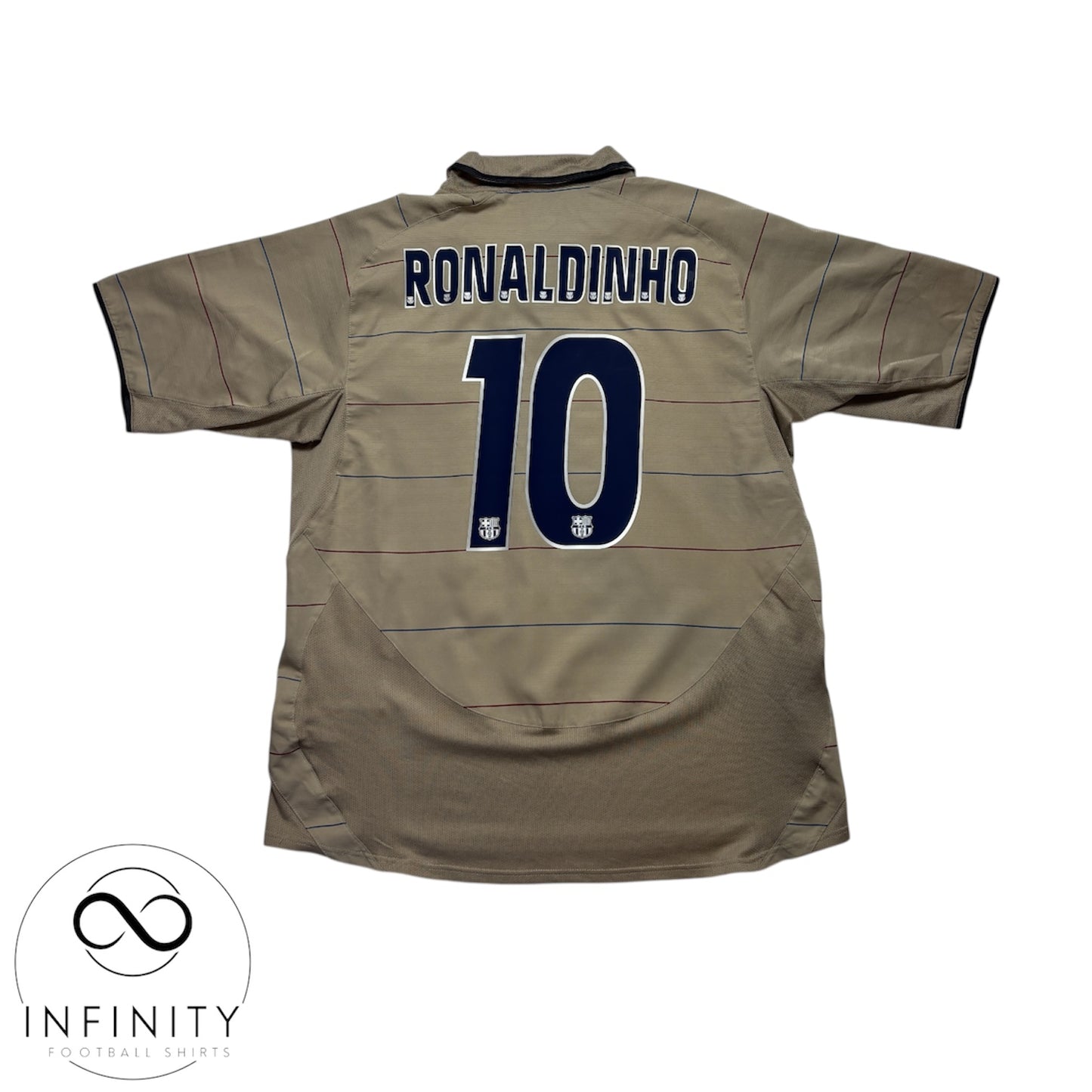 Barcelona Third Shirt 2004/05 (L) Ronaldinho 10