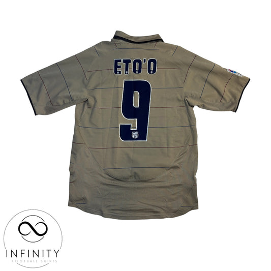 Barcelona Third Shirt 2004/05 (S) Eto'o 9