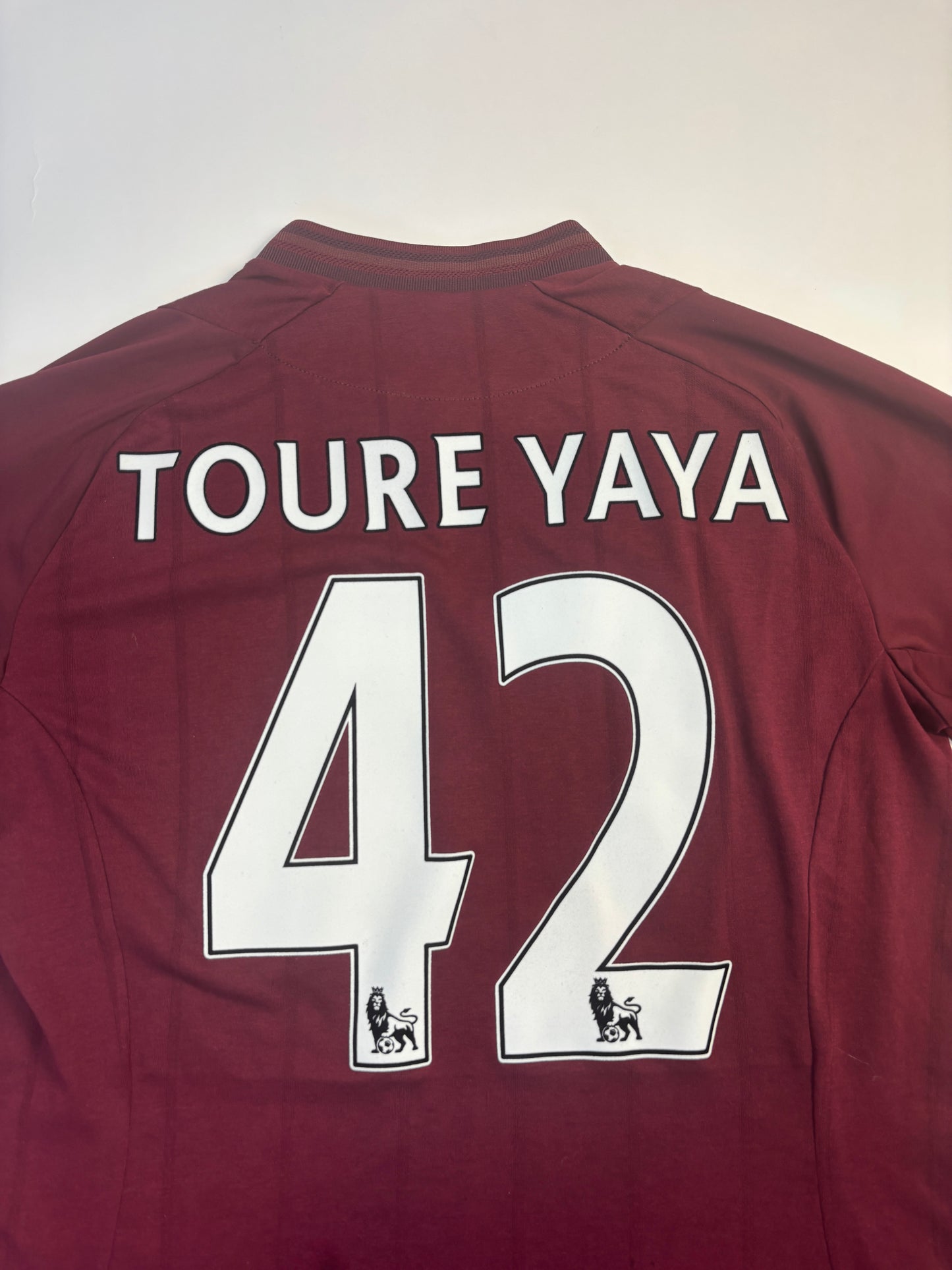 Manchester City Away Shirt LS 2012/13 (XL) Toure Yaya 42