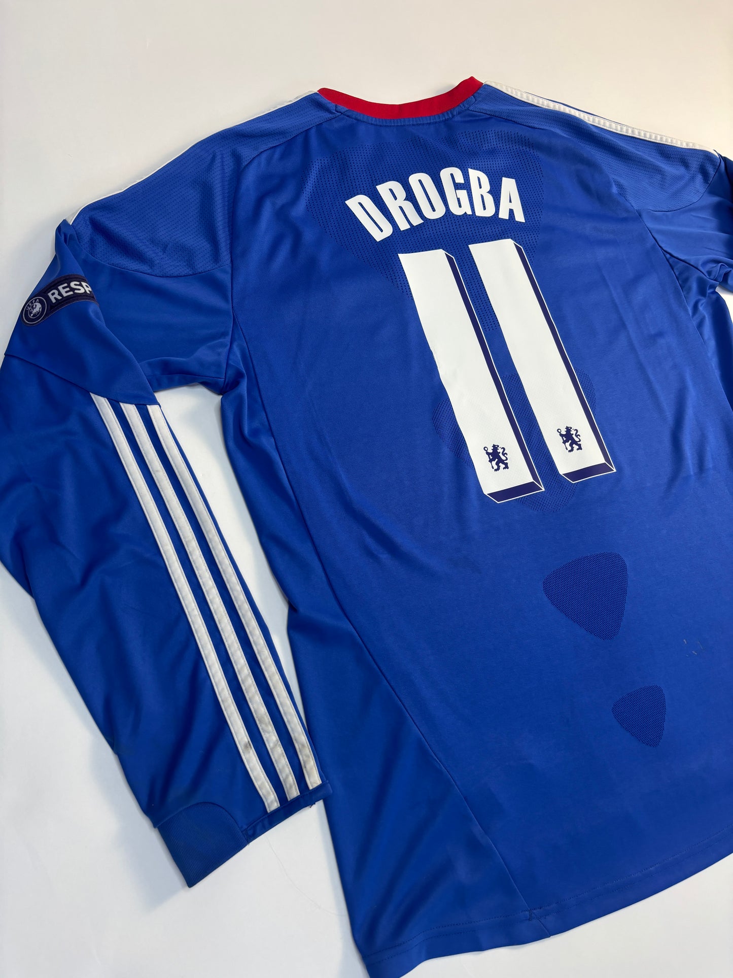 Chelsea Home Shirt LS 2010/11 (L) Drogba 11