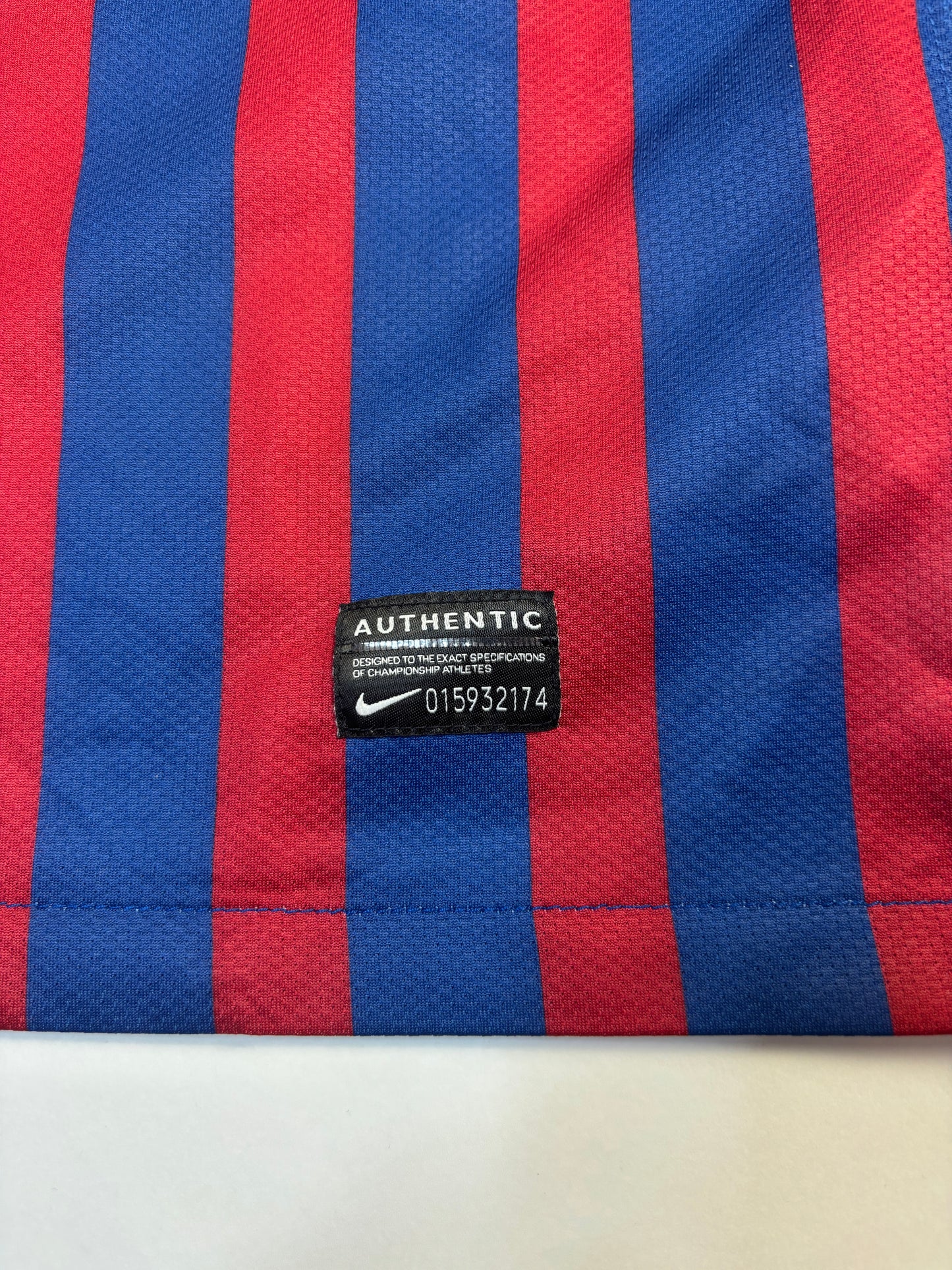 Barcelona Home Shirt 2011/12 LS (L) Messi 10